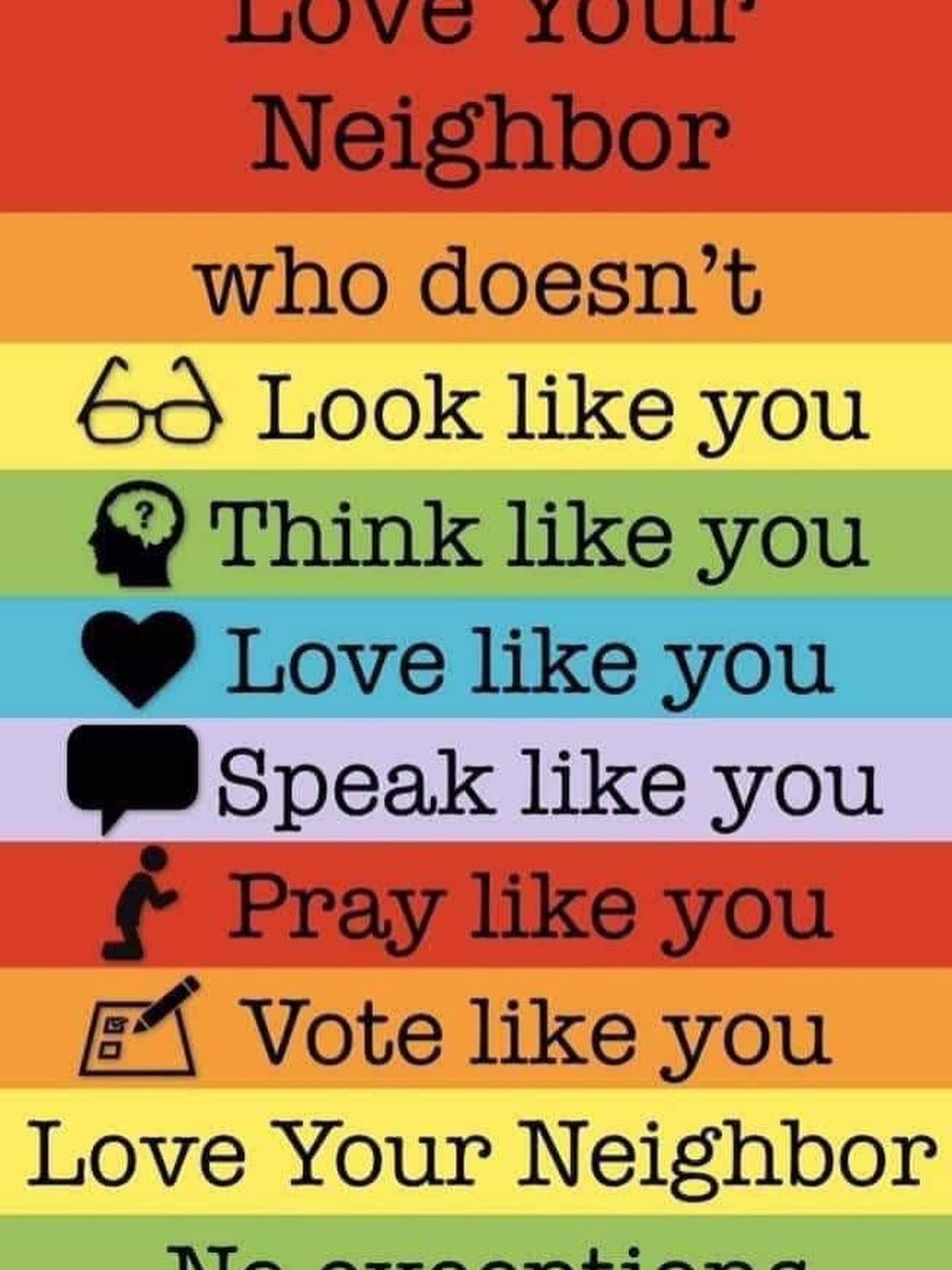 Today as you celebrate Easter in your houses of worship and enjoy family, friends and chocolate eggs, please don't forget the most important thing today and everyday.