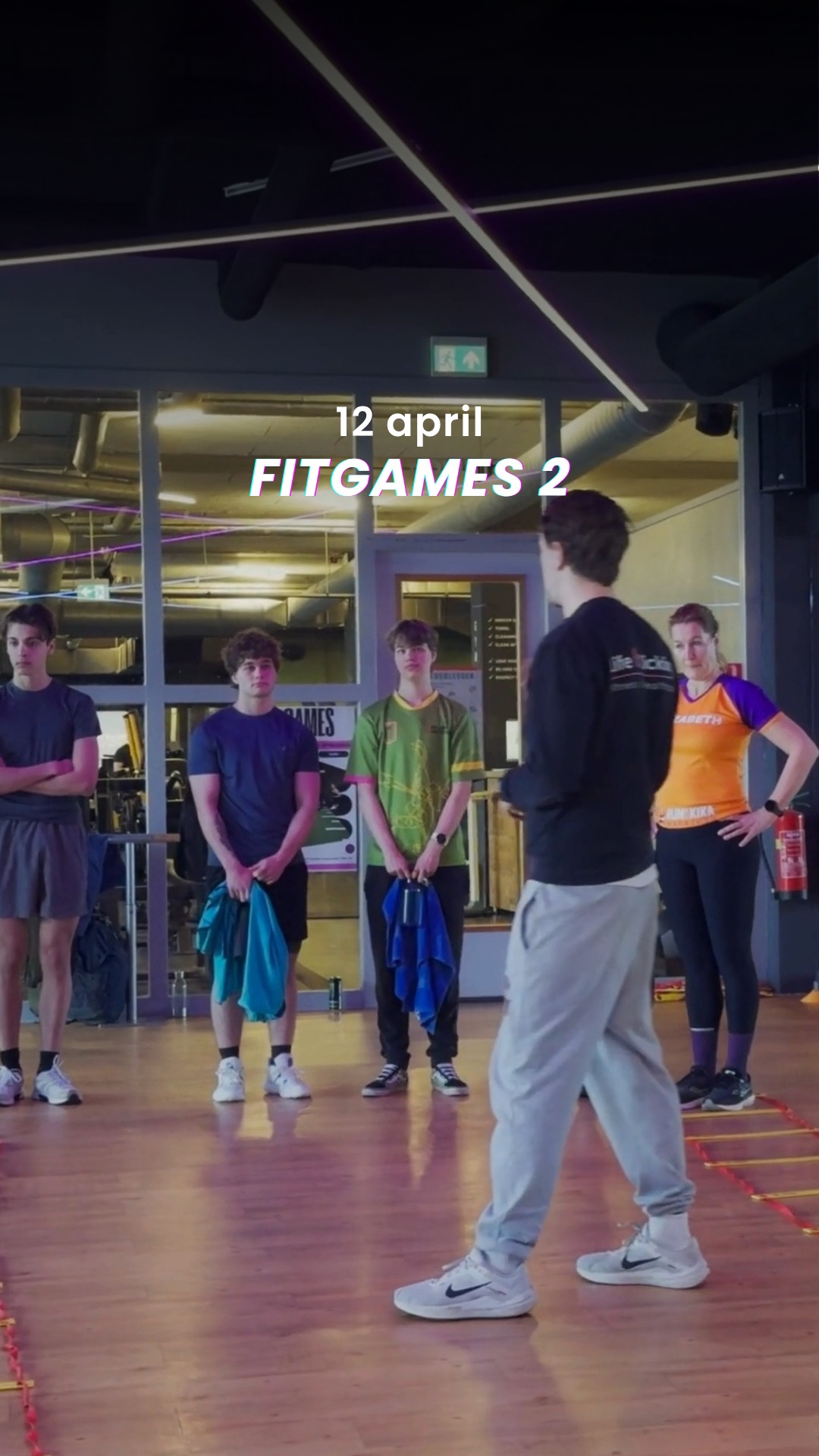 Fitgames 2 komt eraan… 👀🔥 Ga jij de uitdaging aan?
Op zondag 12 april 14:00 gaan we weer knallen!
Een gymrace vol challenges, teamwork en fun. 💪
Solo of met een buddy, iedereen kan meedoen! En je kunt leuke prijzen winnen!
⚠️ De plekken raken vol, dus wacht niet te lang.
Schrijf je vandaag nog in bij de frontdesk!
#lifeandkicking #lifeandkickingcommunity #gymrace #trainhardhavefun #communityworkout #ijburg #fitgames