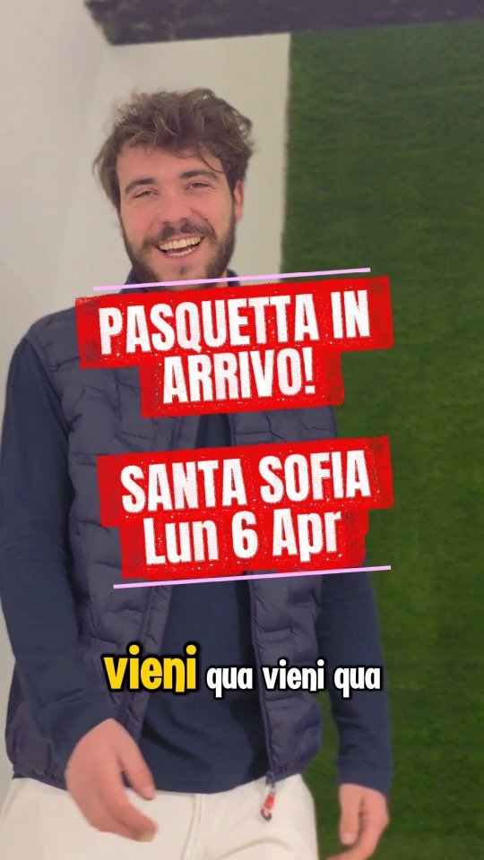 Pasquetta ci trovate a Santa Sofia 🙌
Lunedì 6 aprile 2026 saremo alla Fiera dell’Angelo per tutta la giornata con il nostro banco FANCE.
Se siete in zona, passate a fare un giro e venite a trovarci dal vivo.
📍 Piazza Giacomo Matteotti, 1 – 47018 Santa Sofia (FC)
📍 Di fronte a Haller’s Bar
🕗 8:00 – 18:30
Vi aspettiamo.
#fance #fanceabbigliamento #fieradellangelo #santasofia #santasofiafc pasquetta mercatiromagna abbigliamentouomo
