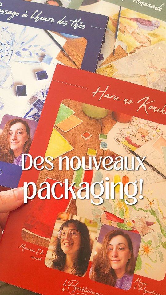 J'ai reçu les nouveaux packaging pour les ✨coffrets à peindre✨en collab
@oh.my.goz et @maurane.do sont les premières à les voir sur leurs collections
Je travaille déjà à agrandir la sélection 👀
Ils seront à découvrir en avant première au marché @beaucommun les 11 et 12 avril ! Sinon rendez-vous sur le site le 16 Avril pour la mise en ligne !