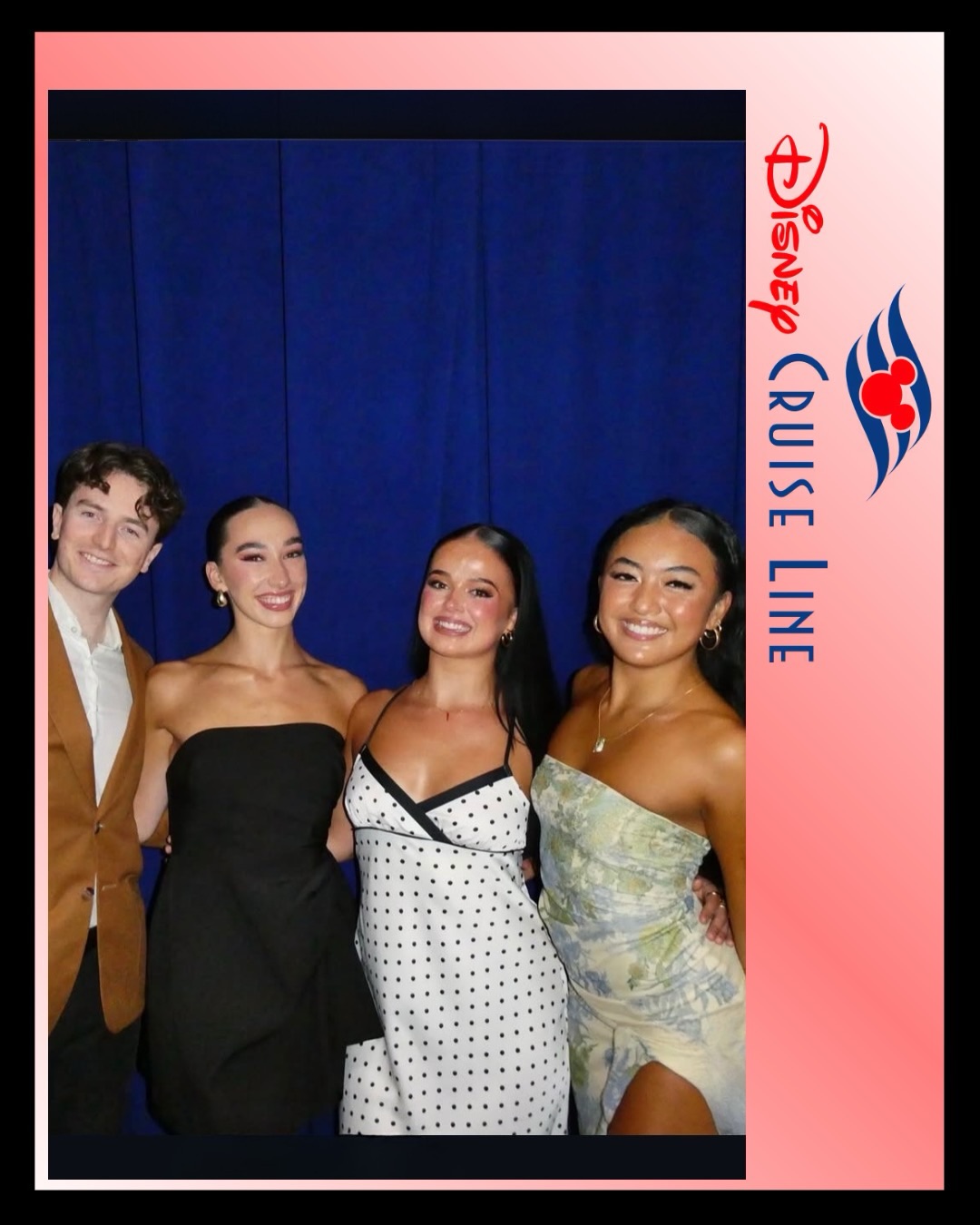 The PM team looking gorgeous to celebrate the opening of their shows ‘Remember’ and ‘Seas The Adventure’ on the Adventure 1 cruise ⭐️
@disneycruiseline
@astagoutsiaris
@jessehorder
@madiishortt
@_janelledelmarr
#patrickmanagement #pmtalent #performer #disneycruiselines #dancers