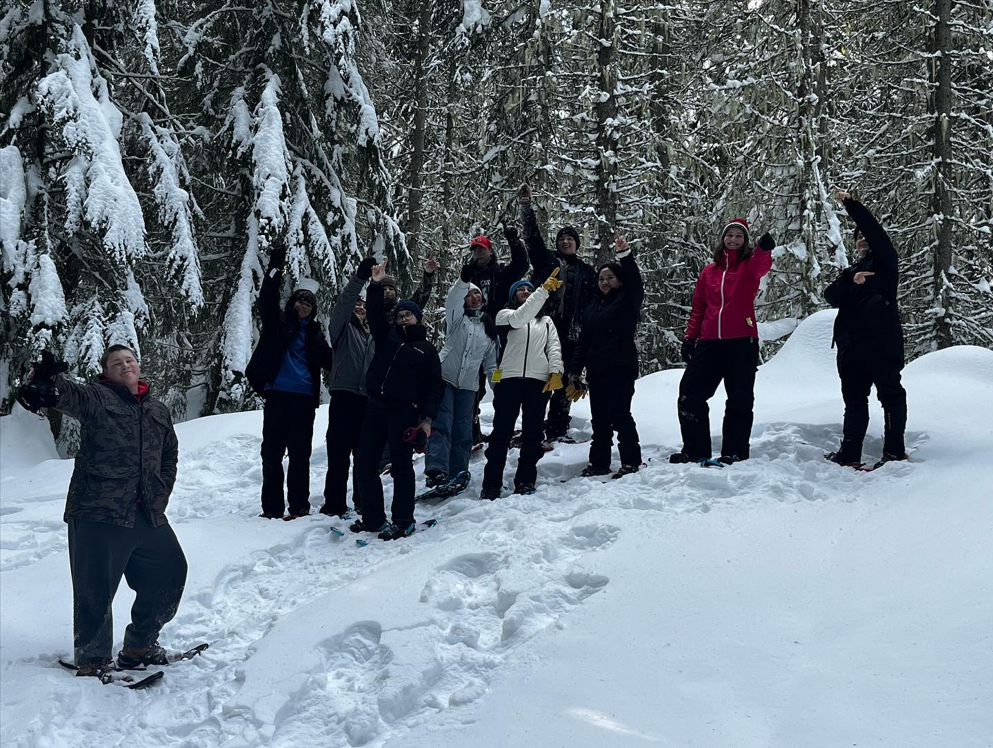 Winter camp 2022 is in the books. Great time out with the #yetioutdoorprogram. Thanks to @coachnels for the support and @trevormarzke for the campfire stories. #yetination