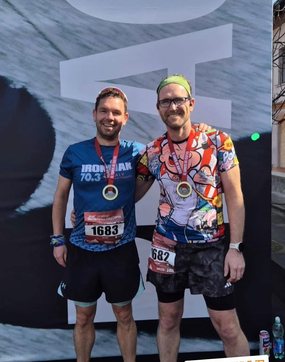 This weekend was all about running for some of our club members who chose to race internationally. Congrats to club members Paul, Niall and Louise who took part in Prague Half-Marathon!
Along with big congrats to Club Chairperson Marie for her participation in Berlin Half-Marathon!
Some blazing PB’s but more importantly lots of smiles and well earned celebrations.