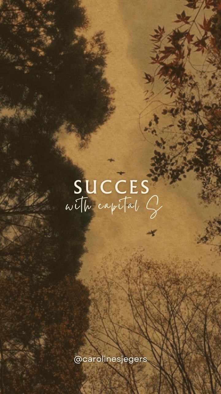 Success (with capital S) #poetryinmotion #pulsemembership #feelingsuccessful