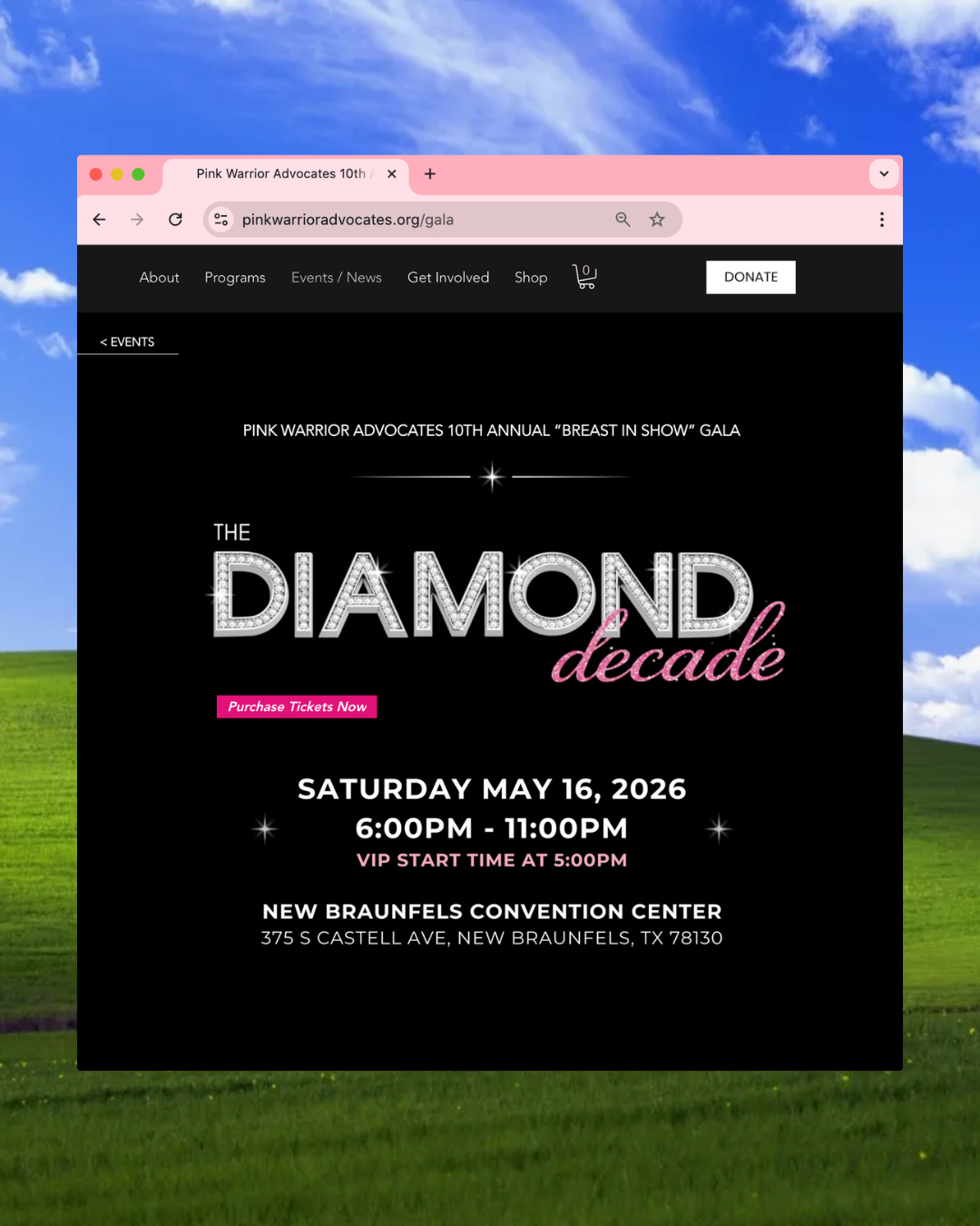 🚨 GALA UPDATE! 🚨
We’re officially SOLD OUT of all gala tickets… 😳
…okay okay, APRIL FOOLS!!!! 😄
But in all seriousness, we are almost sold out of our Silver Sponsorships and time is running out. Spots are going fast, and this is a night you don’t want to miss as we celebrate 10 YEARS of impact, inspiration, and serving local breast cancer warriors.
You only have until the end of April to secure your sponsorship and be part of our 10th Annual “Breast In Show” Gala: The Diamond Decade 💎
Register for a sponsorship or purchase a ticket online at
www.pinkwarrioradvocates.org/gala