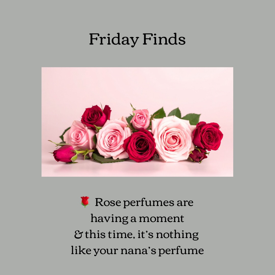 Rose perfume has had quite the glow-up 🌹
From “grandma’s shelf” to the most searched fragrance note on the planet, here’s why I think every woman deserves a rose in her collection.
Tap through to find out more, and yes, I’m sharing my current favourite!
Comments ROSE below and I’ll share the link to my latest favourite ❤️ 🌹
#justlikeyouaotearoa
#personalstylistnz
#fridayfinds