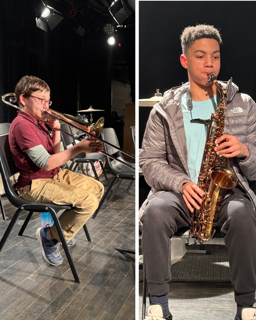 The future of jazz, in rehearsal. JAZZDC Youth Ensemble students putting in the work ahead of their DC JazzFest showcase—discipline, creativity, and the next generation finding their voice.
Photo credit: Heidi Martin