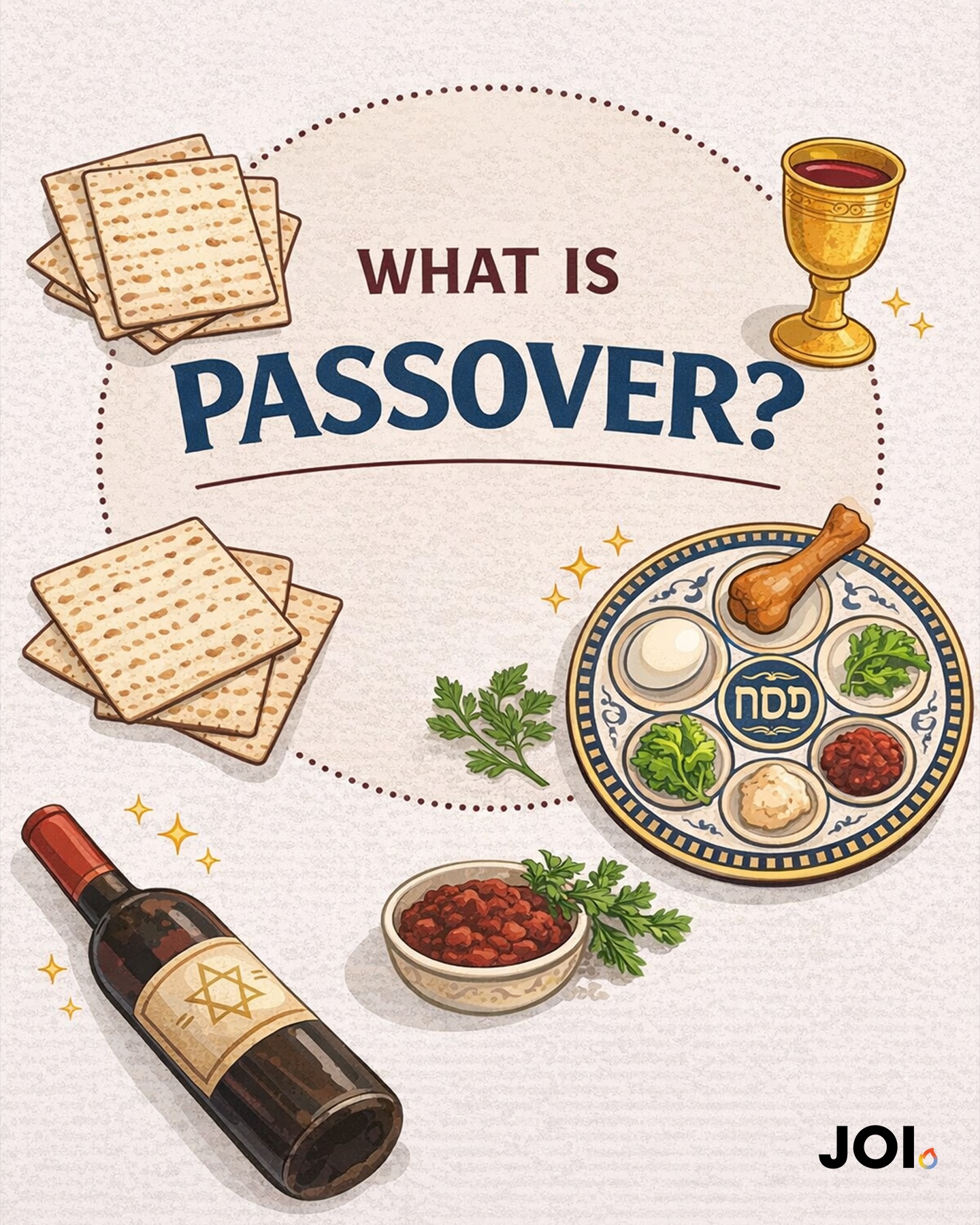Passover is a Jewish festival that is happening soon. Itâs a holiday rich in customs, special foods, and traditions. Itâs coming up in a few days!
#passover #jewish #torah