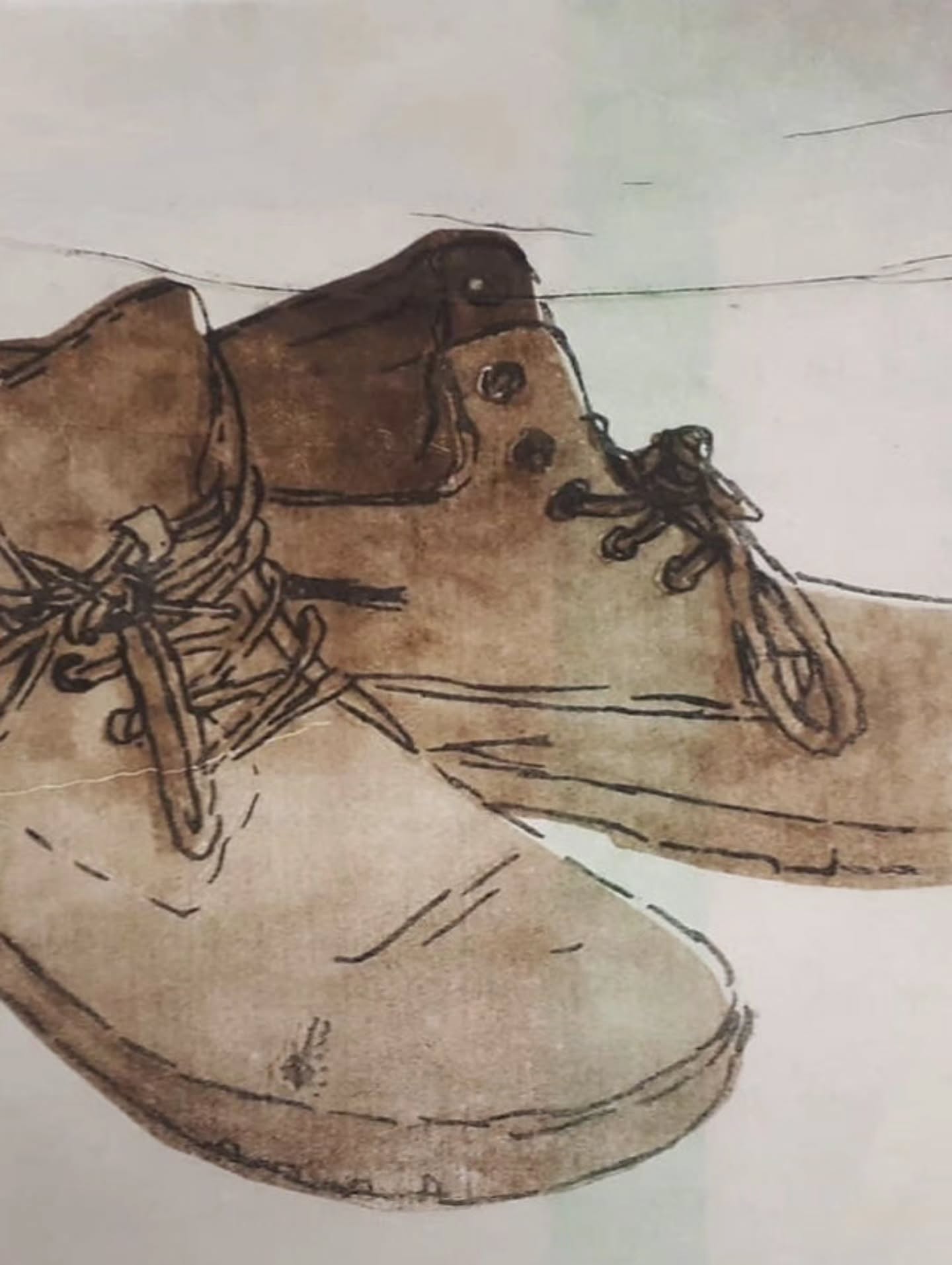 Join us at the inPrint Studio to explore an alternative lithography technique! Register on our website (link in bio):
Pronto Plates:
Alternative Litho
Sunday, April 19, 2026
10am to 2pm
$75
Students will have the opportunity to learn about an alternative and non-toxic lithography printing technique in this workshop. Replacing the traditional stone with a thin, clay-coated plastic sheet, students can replicate lithography style printing without the need for acids or solvents. You can create prints using a photograph as well as drawing with oily materials.
Â
Students can bring in an image to print on a plate as well as experiment with direct drawing to create unique lithography prints. You will learn to prepare your plate for print by using water and ink before printing your image using our printing presses. This method can be a bit fickle but fun, so inPrint is here to help!
Â
No experience needed, all materials included in the cost of the class.
ID: a pair of brown work boots printed from a pronto plate.
#torontoprintmakers #torontoprintstudio #learnlithography #torontoartclasses #artclass