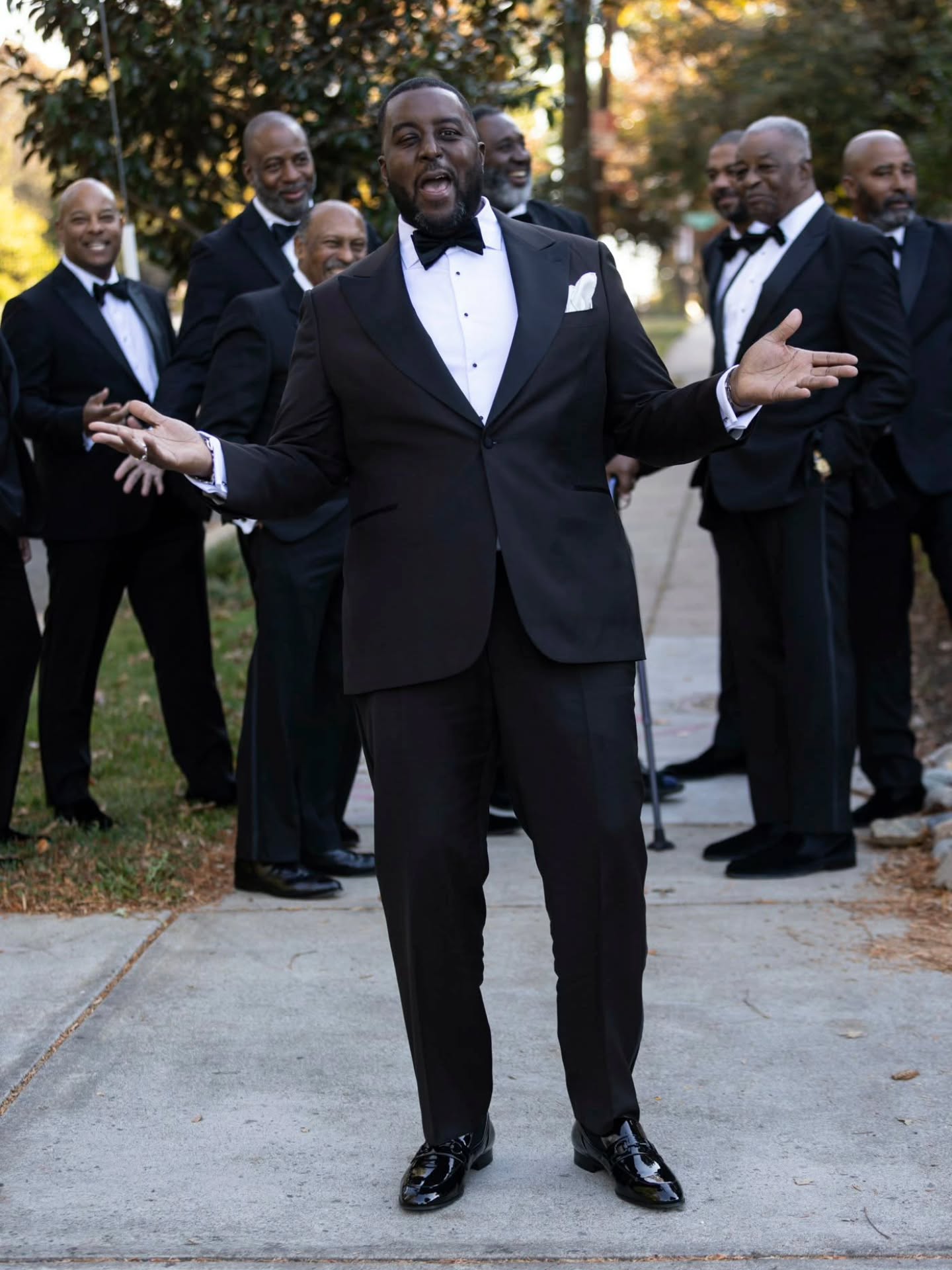 Tailored looks, timeless style, and unforgettable energy.
This is what a well-curated wedding experience feels like.
#eventsbymdmassociates #dmvplanner #luxuryevents #weddingplannerdmv #blackluxuryweddings