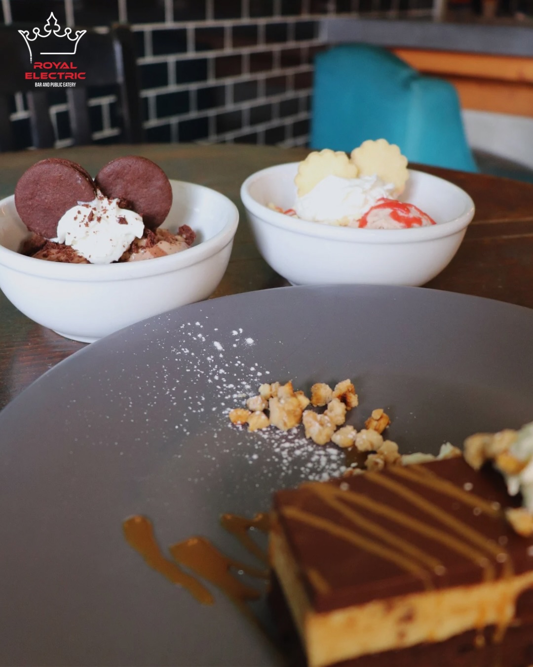 Happy Easter from Royal Electric 🐣✨
We’re open and ready to sweeten your long weekend.
Stop in and check out our rotating ice cream sundae feature—made 100% in-house, from the ice cream to every last topping. 🍨
New month, new creation… you won’t want to miss this one.
See you soon 💛 #royalelectric #downtownguelph #guelpheats