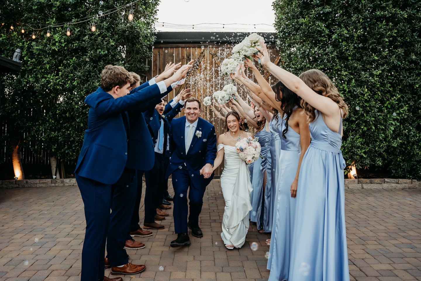 The energy, the laughter, the ones who stand by your side through it all 🤍✨ your wedding party isn’t just part of the day… they’re part of your story forever. 💐 @thevenueatchilleens
.
.
#weddingphotography #weddingphotos #weddingday #azphotographer #blackcanyoncity