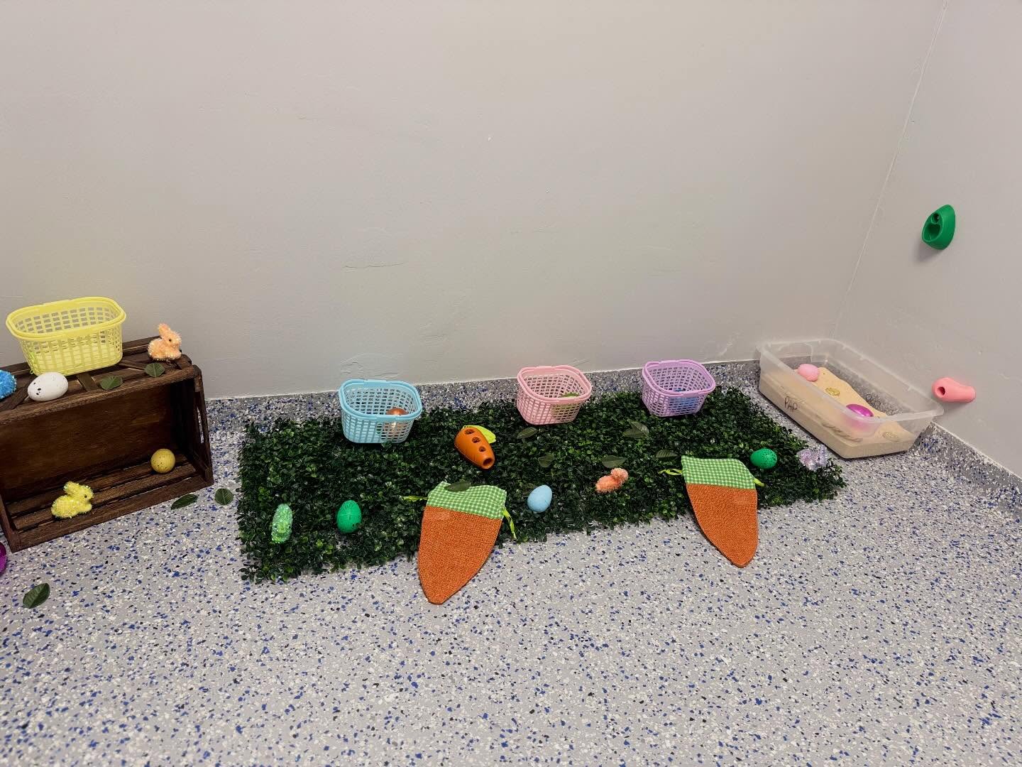Tomorrow just got a whole lot more egg-citing 🐣✨
Our Easter Egg Hunt is officially ready at Paws At Play and it’s packed with sniff-worthy surprises, hidden treasures, and enrichment fun around every corner. From foraging mats to bunny-themed hideouts, your pup will be on a mission to sniff and discover all the goodies waiting for them.
Spots are limited for this special experience so don’t miss out on the fun tomorrow