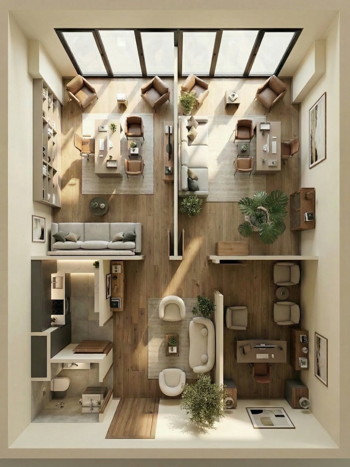 S. B. | Ofis Yenileme Projesi
Ofis tadilatında en büyük hata plansız ilerlemektir. Doğru bir etüt çalışması planlamayı netleştirir, bütçeyi kontrol altına alır ve süreci hızlandırır.
📐 Planlı tasarım
💰 Kontrollü bütçe
⏱️ Hızlı uygulama
İyi bir proje, iyi bir etüt ile başlar.
#mimarlık #ofistasarımı #tadilat #içmimarlık #onhamimarlık