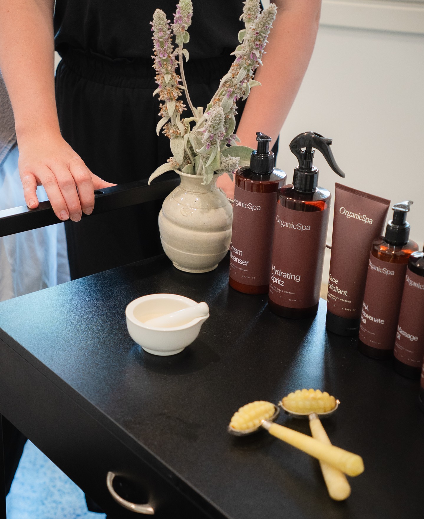 Ever had a facial here and wondered what that gorgeous mist is that we spray on your skin mid treatment? That would be the OrganicSpa Hydrating Spritz, and yes, you can now take it home.
It is a simple step that makes a real difference. A light, energising mist packed with witch hazel and rose flower oil that tones, soothes and hydrates the skin in seconds. We use it during facials to complete the cleansing process, but it works just as beautifully at home between your cleanser and serum.
Completely free from synthetic fragrances, parabens, mineral oils and a long list of other nasties. Just clean, effective ingredients that your skin will actually thank you for.
One of those products that once you start using it, you wonder how you managed without it.
140g | $50 Available in salon and online at ramai.com.au