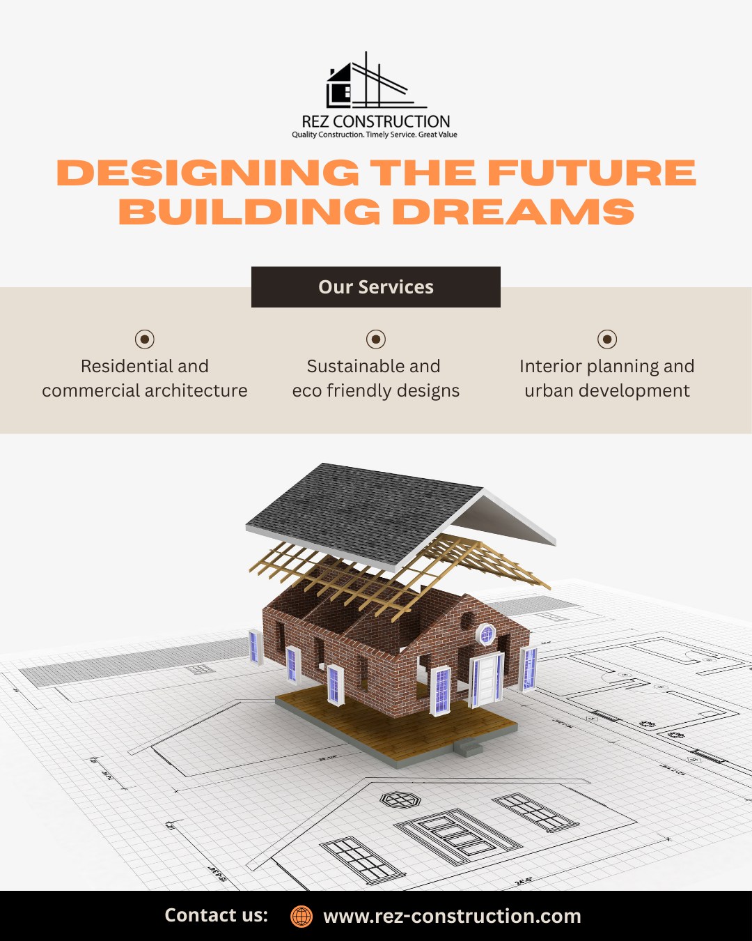 Great spaces start with great ideas. From residential homes to commercial buildings, thoughtful architecture shapes the way people live, work and connect.
Our team focuses on smart design, sustainable solutions and efficient planning to create spaces that are beautiful, functional and built for the future. Whether it’s interior planning, eco-friendly architecture or urban development, every project is designed with purpose and precision.
#architecturedesign
#sustainabledesign
#modernarchitecture
#interiorplanning
#urbandesign
#residentialarchitecture
#commercialarchitecture
#rezconstruction