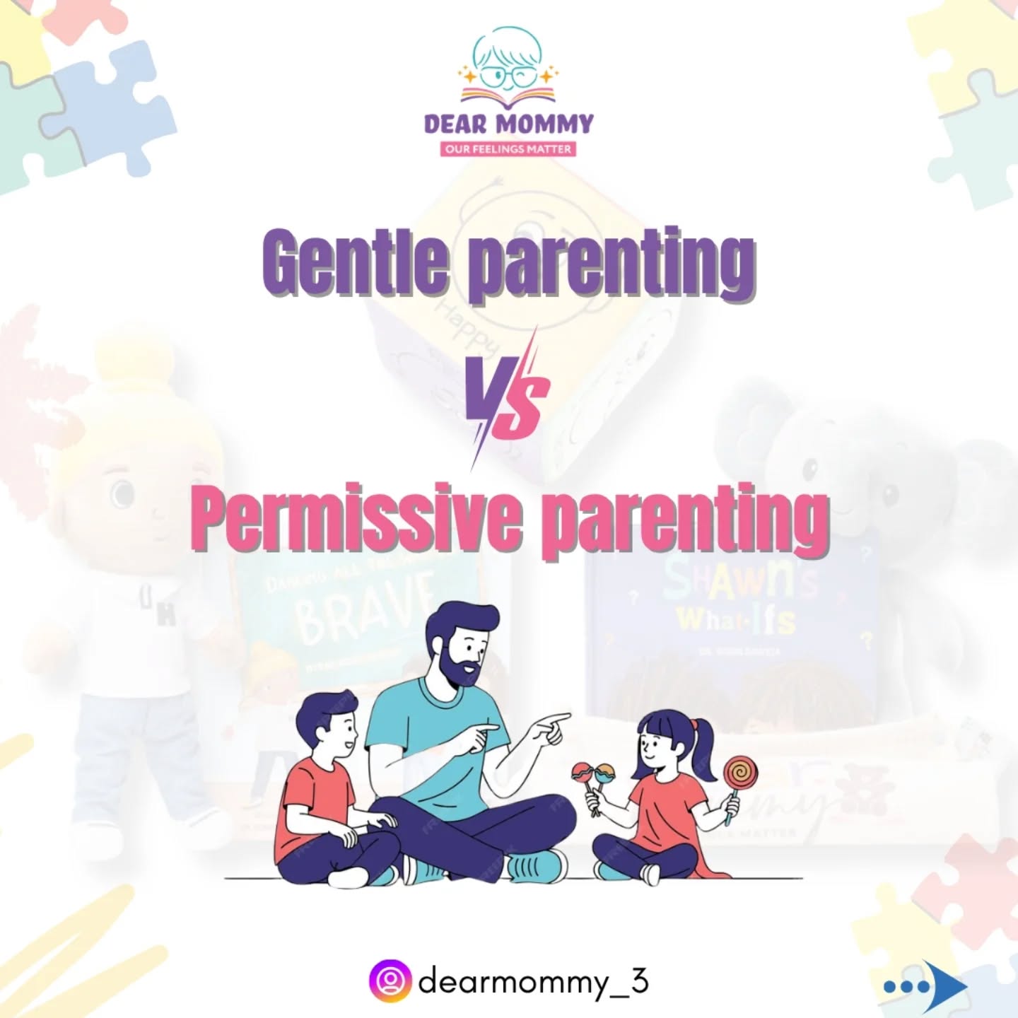 Not all gentle parenting is the same…
Being a calm parent doesn’t mean having no rules.
And giving freedom doesn’t mean letting go of boundaries.
Gentle parenting is about guiding with love,
while still holding limits that help children feel safe. 💜
Because kids don’t just need understanding…
they need direction too.
#parentingtips #gentleparenting #mentalhealthawareness #childdevelopment #dearmommy_3