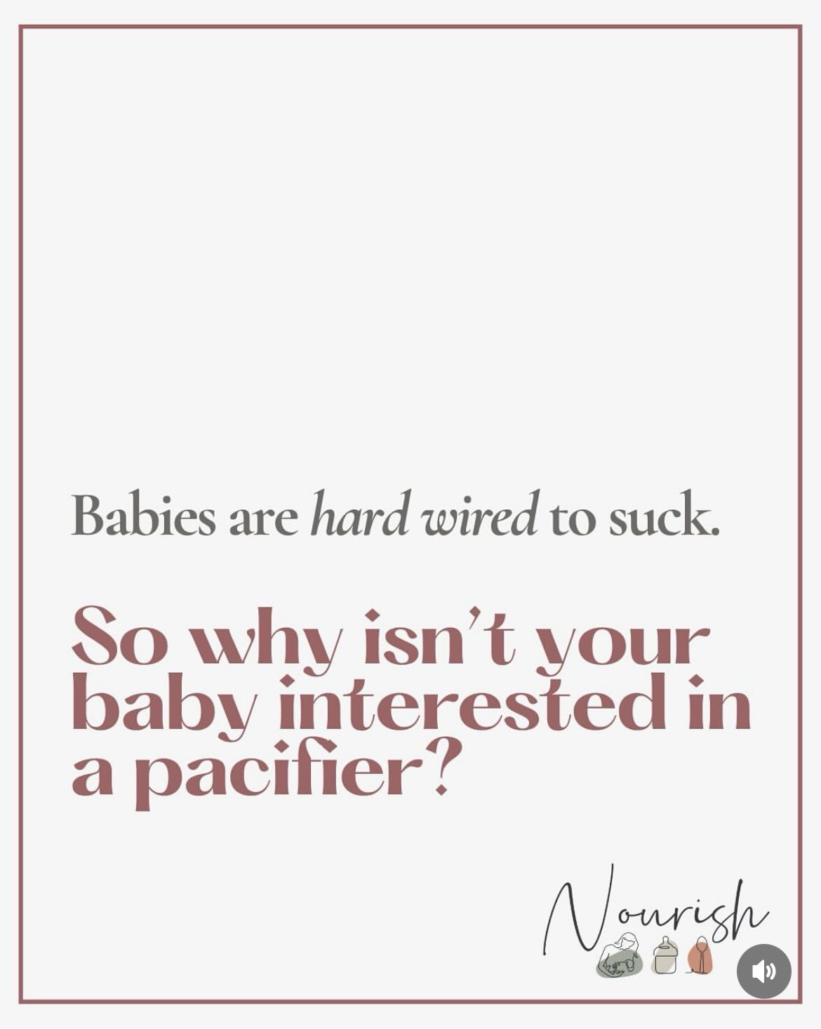 Did you just screen your baby for oral dysfunction? Possibly! It’s not about “which pacifier will baby take?” But “Why can’t they take a pacifier?”
If your baby can’t take a pacifier that is cylindrical, let’s find the why. Schedule a phone consult to get started. 🔗 in bio.
Nourish Therapy serves families on the Kitsap peninsula at my Poulsbo, Washington feeding clinic. Schedule a discovery call to get started. 💕