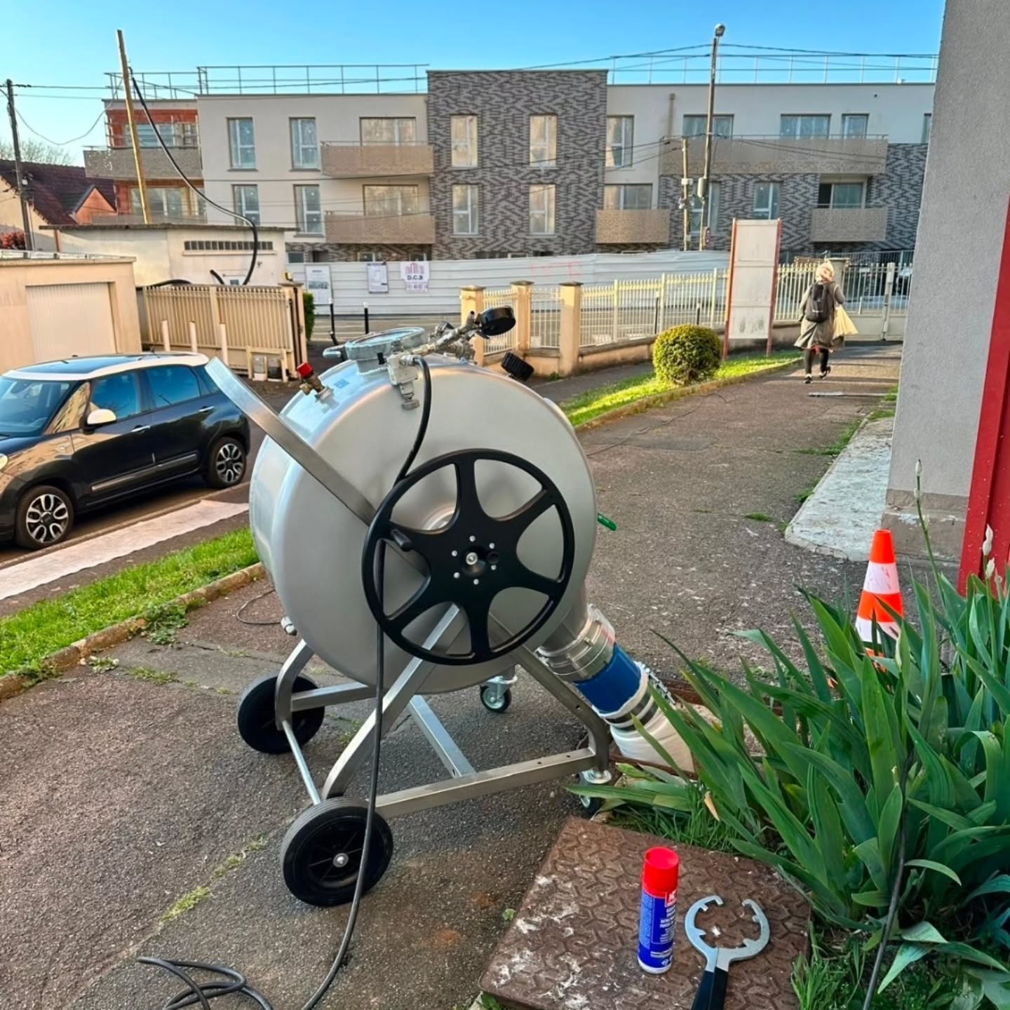 Chemisage 15ml ø200/220 et 17ml ø200/220 en copropriété