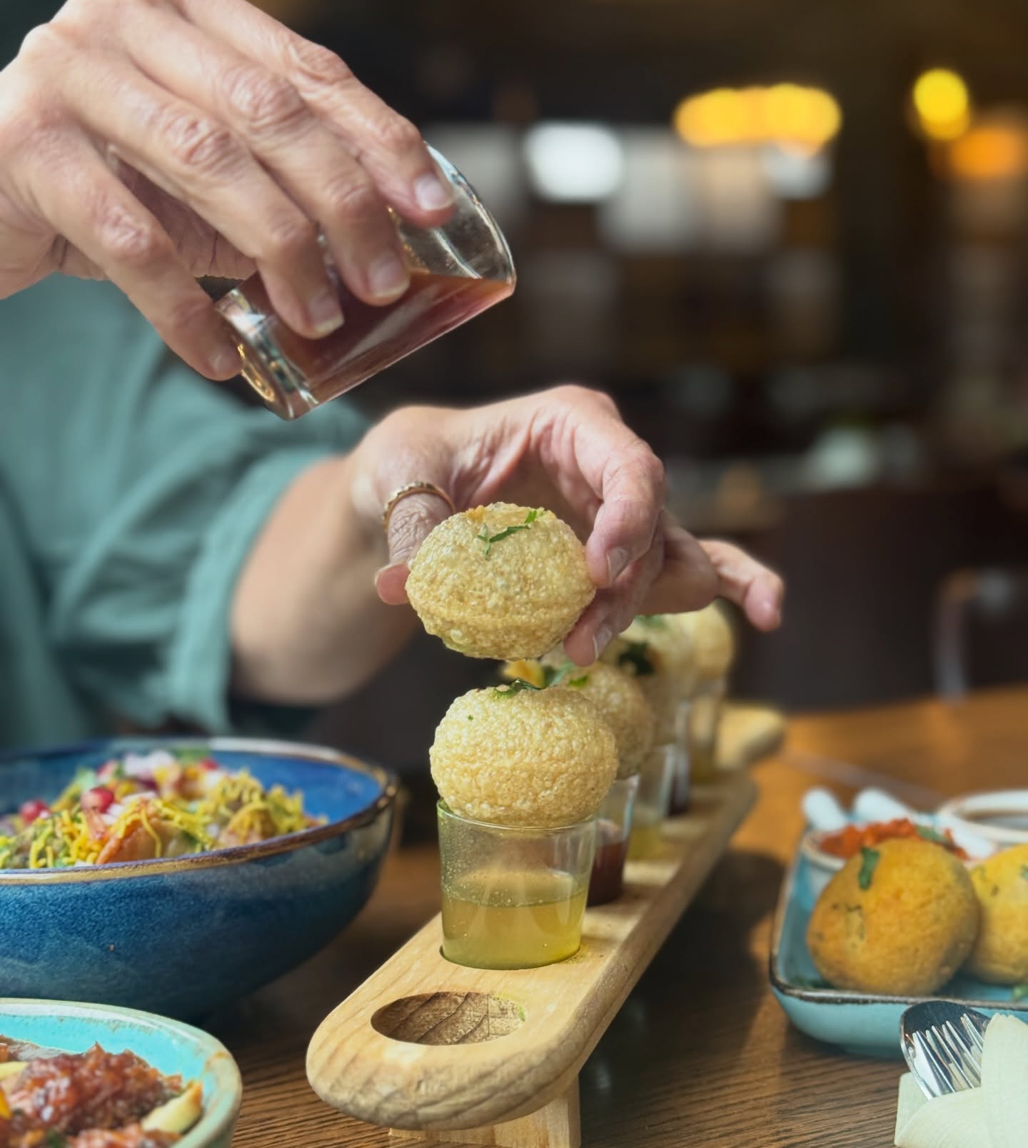 Yes, Pani Puri is on our menu! 😍
And, we’re telling the world to come join us. ‘Coz Pani Puri is tastier when shared !🫶