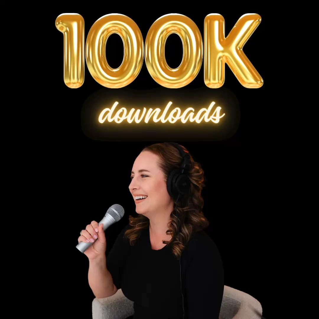 This podcast just hit 100,000 downloads!!!
To everyone who has listened, shared an episode, sent a message, or simply held this space with me—thank you. Your support means more than I can fully put into words. This has been so fun and I am so grateful for this experience. I LOVE learning from others and I LOVE sharing information with the world. Here's to 100,000 more!
#podcastcommunity #gratitude #healingjourney #innerwork #mentalhealthawareness #therapistlife #womenwhocreate #selfdiscovery #100k #milestone #thankyou