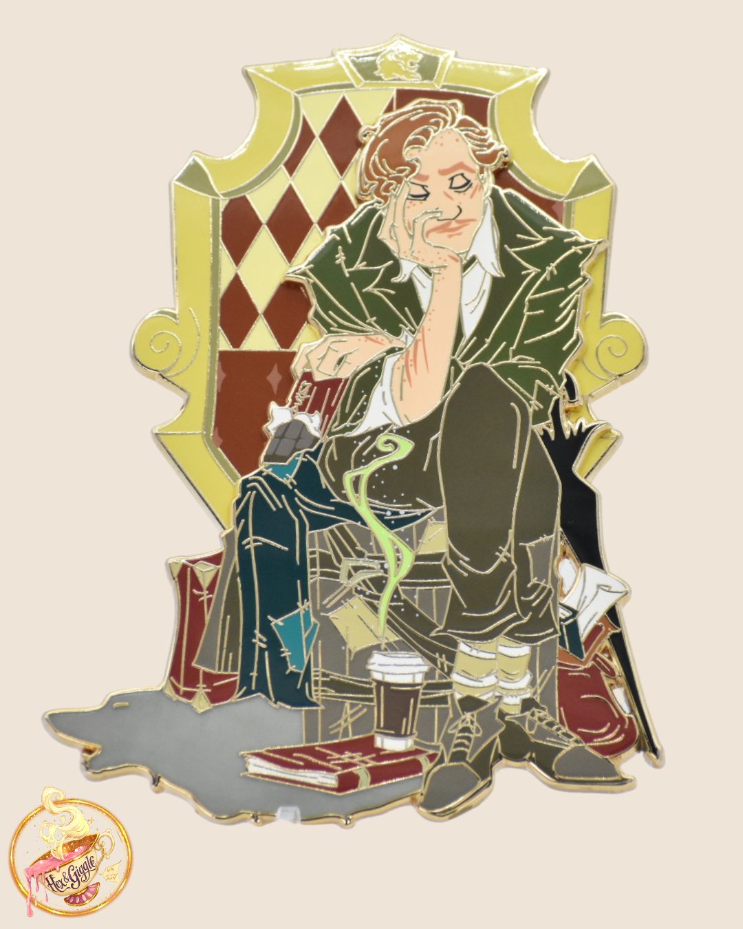 Good Morning, pin Goblin! Another from our Potterverse series. Here is Professor Lupin!
#HarryPotter
#ProfessorLupin
#RemusLupin
#EnamelPin
#PinOfTheDay
#supporttransrights
*The HP designs are from the vaults and were made made years ago