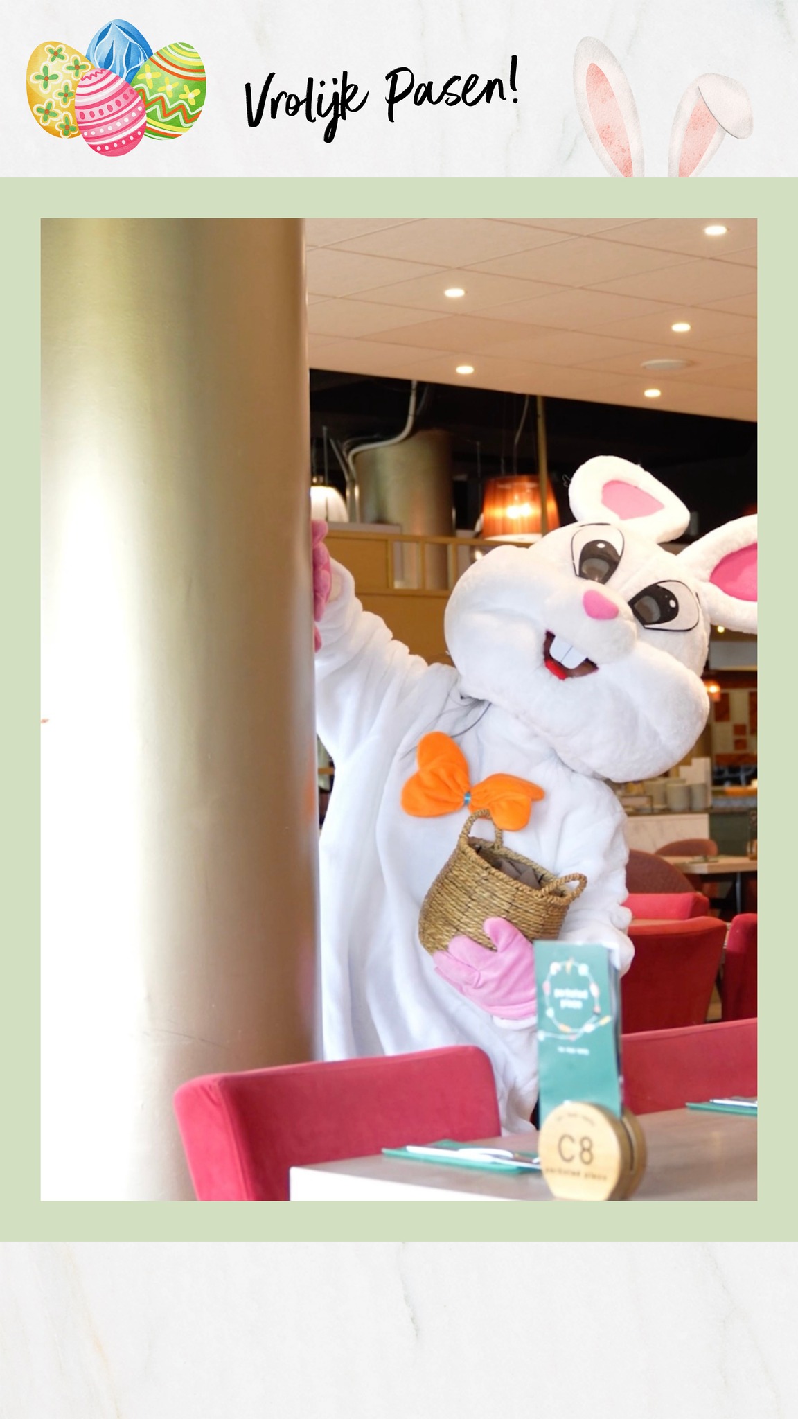 De Paashaas komt naar Parkstad Plaza! ๐ธ๐ฐ
Dit paasweekend wordt extra gezellig, want de Paashaas brengt een bezoek aan Parkstad Plaza! Kom langs en geniet samen met familie en vrienden van een heerlijke, culinaire paasreis vol smaak en gezelligheid. ๐ฝ๏ธโจ
๐ En dat is nog niet allesโฆ
Durf jij een gokje te wagen? Grabbel een ๐ด๐ผ๐๐ฑ๐ฒ๐ป ๐ฒ๐ถ uit het mandje en maak kans op mooie prijzen! ๐ฅ๐
Mis het niet en beleef Pasen zoals het hoort: gezellig, lekker รฉn vol verrassingen!
๐
Paasweekend 5 en 6 april*
๐ Wereldrestaurant Parkstad Plaza
๐ Bel 045-541 1169 voor de allerlaatste plekjes!
*op paasmaandag hanteren wij het weekendtarief
#parkstadplaza #parkstad #wereldrestaurant #leisuredome #allyoucaneat