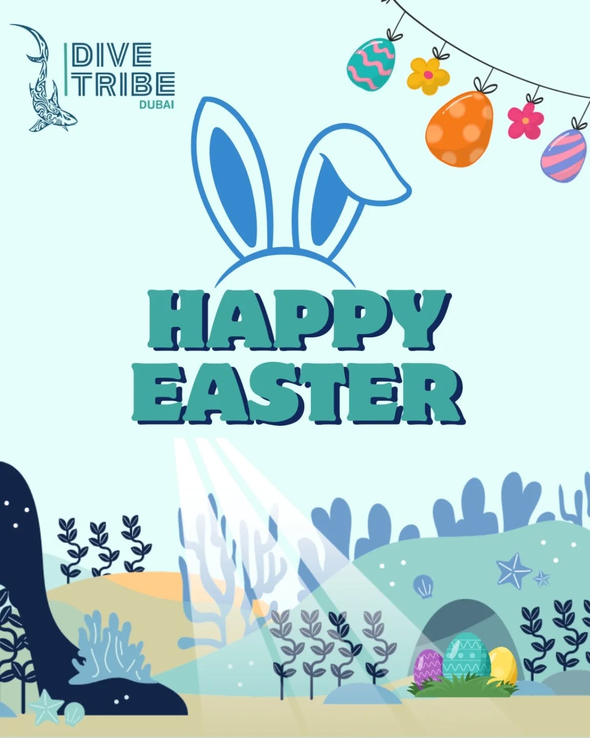 Dive Tribe wishes you a joyful and refreshing Easter 🐰🌊
May your days be as calm as the ocean and as bright as the season 🐣💙
#DiveTribeDubai #HappyEaster #DiveCommunity #OceanFamily #scubadubailife