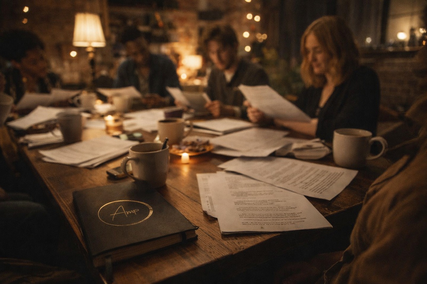 Before the lights.
Before the cameras.
Before the first scene.
There is always a table, a script, and a group of storytellers building something together.
This is where films begin.
#AuraMediaProductions #Screenwriting #StoryDevelopment #Storytellers #FilmmakingLife #IndependentFilm #CinemaCreators #WriterLife #FilmProduction #CreativeProcess