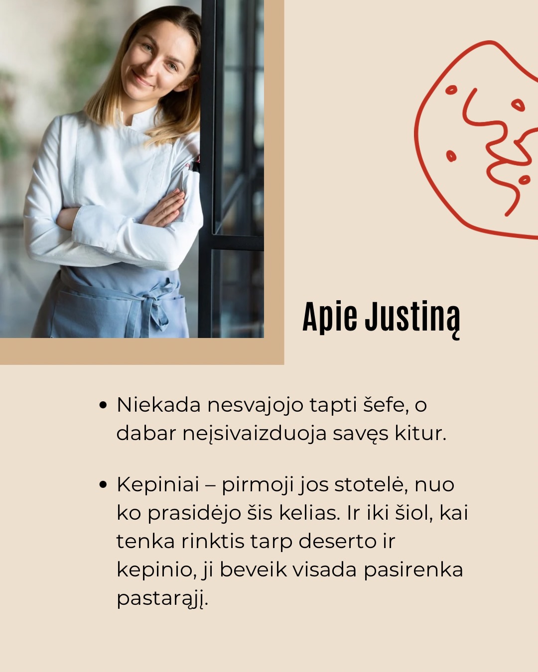 Restorane kepinys nėra tik receptas.
Tai sprendimų visuma: kada, kaip, kiek ir kodėl.Būtent šitą sluoksnį dažniausiai sunkiausia perkelti į namus.Balandžio susitikime Numan virtuvės šefė Justina (@justebeatrice) pasakos atvirai:
– kaip gimsta kepiniai restorano virtuvėje
– kuo jie skiriasi nuo desertų
– kaip galima poruoti kepinį su desertu ir išgauti įdomius derinius.Renginio metu vieną desertą komponuosime (jame bus ir kepinys).Jei esate Kepėjų klubo dalis – laukiame jūsų Kaune.
Jei dar ne – durys atviros.