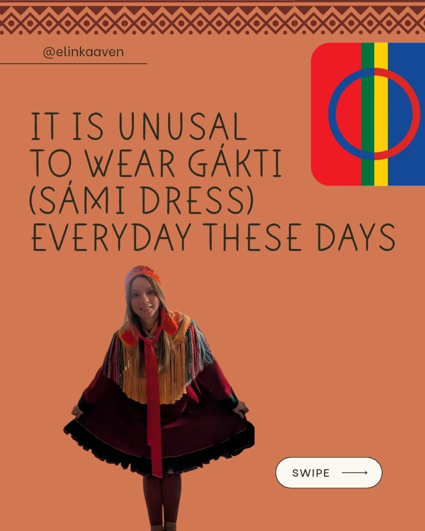 *UNUSUAL #Sápmi #gákti
