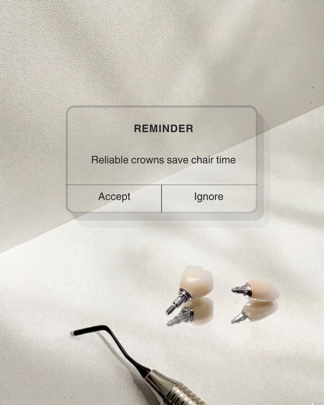 Reliable crowns save chair time. Less adjustments, happier patients, smoother days😆👑🦷 #dentaltech #dentallab #crown #dentaltechnician