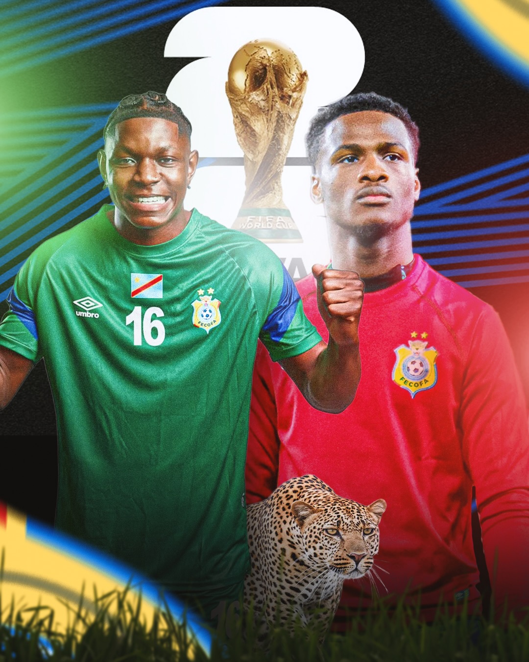 History made. 🇨🇩
From dreams to reality - Timothy Fayulu, Matthieu Epolo and the DR Congo national team have qualified for the FIFA World Cup 2026 🏆
After 52 years, they are heading back to the world stage. 🌍