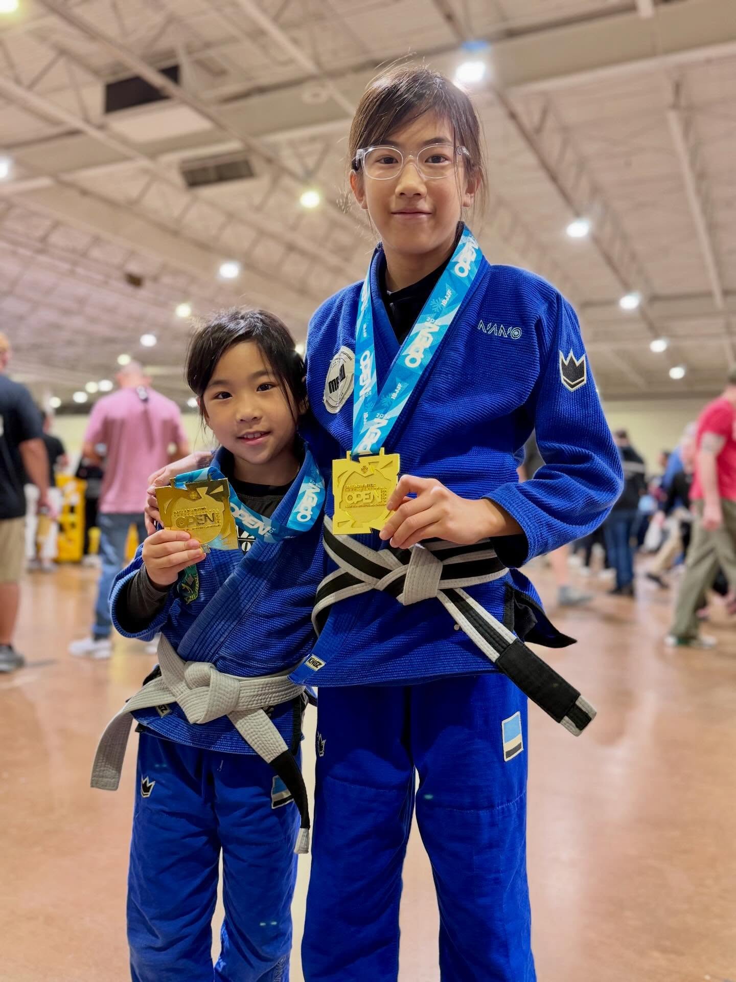 Sisters taking home gold 🥇💙
Hard work, confidence, and heart all paying off on the mat. Nothing better than seeing that growth turns into moments like this.
Proud is an understatement.