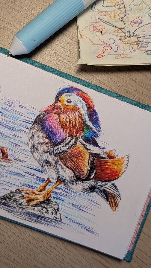 Ich habe heute dieses Bild fertig gemacht und natürlich alles für euch gefilmt. Am Samstag könnt ihr es dann auf YouTube ansehen.
Natürlich sind auch wieder ein paar Tipps dabei.
#sketchbook #ballpointpenart #animalart #myownartology
