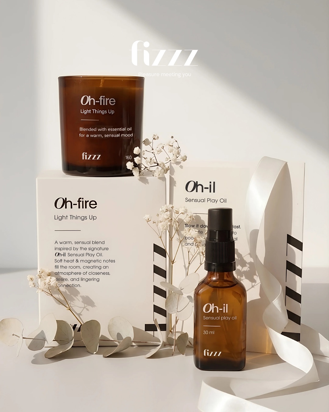 מארז Oh-Sensual Harmony, מארזים שכיף לקבל ולתת בחג, מחכים לכם ב-Fizzz House Of Pleasure 🌸
#FizzzLove