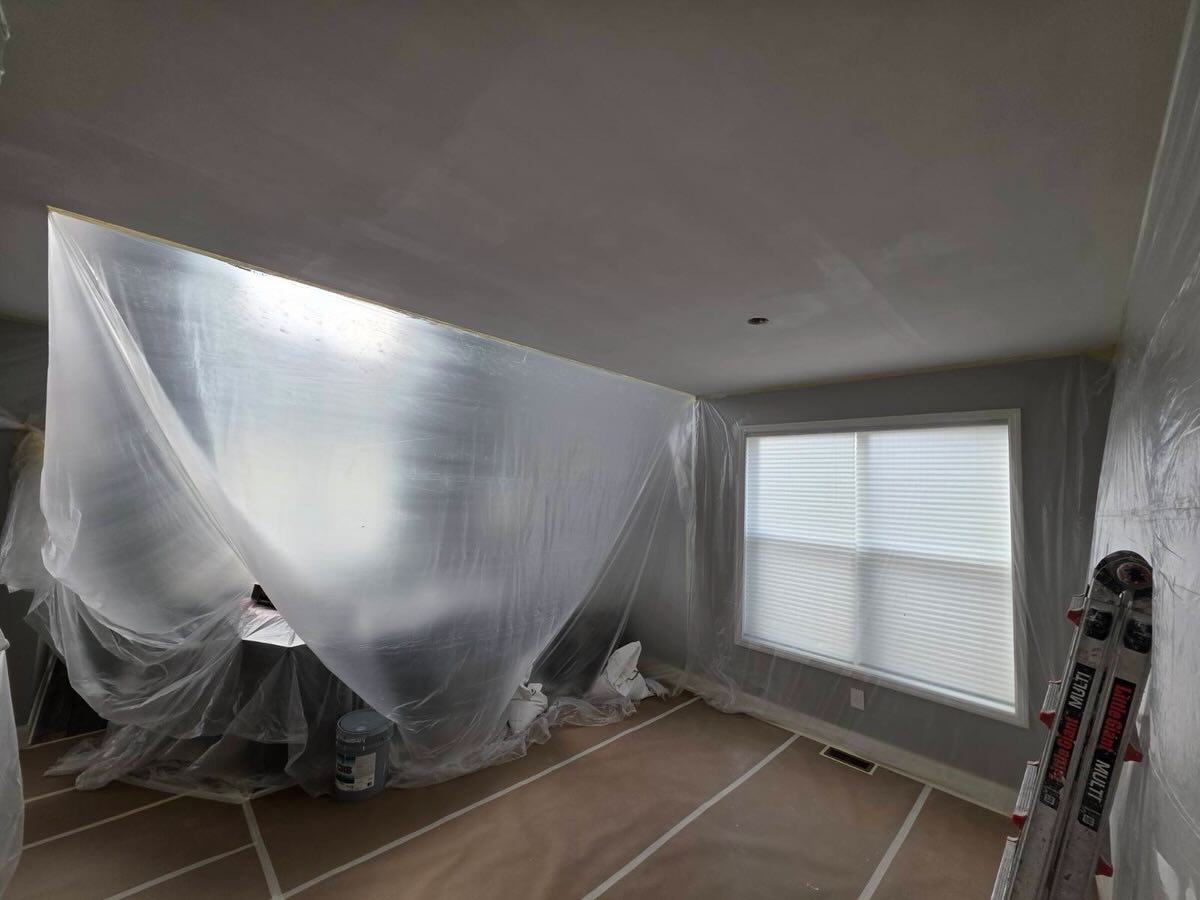 We are hard at work this week with another removal of popcorn ceilings to smooth.
The Henderson Advantage:
• Precision Grinding: We use professional tools to level the texture without damaging the underlying drywall.
• Cleaner Workspace: No soaking the ceilings means no heavy, wet mess on your floors.
• Reduced Hassle: A more efficient process that gets your room back to normal faster.
Ready to modernize your space the smart way? Let us handle the tough stuff.#hendersonhomepainting #popcornremoval #professionalceilingsolutions #elkriver #elkrivermn