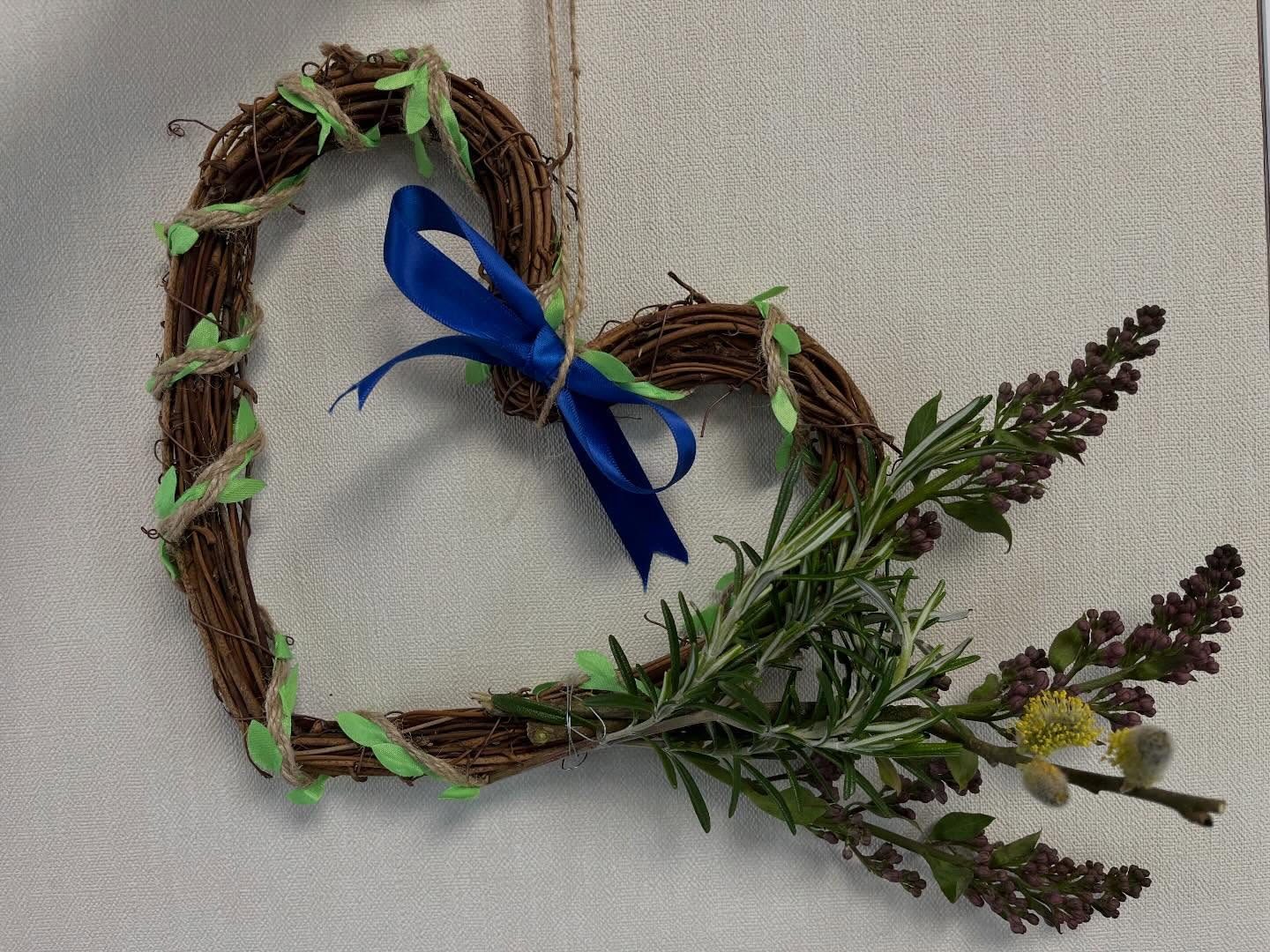 The Easter wreaths were a real highlight of today’s workshop for me - aren’t they gorgeous?!