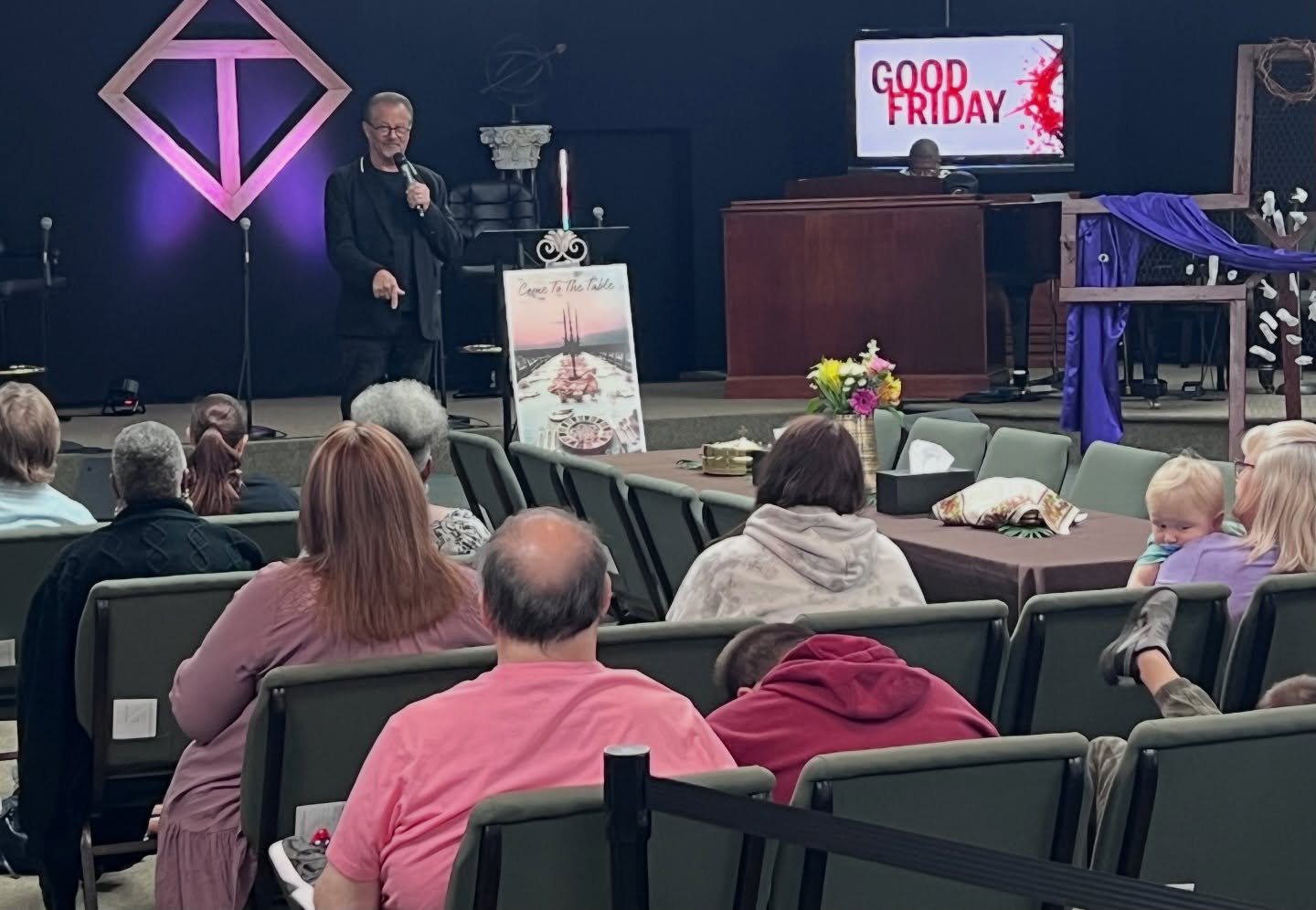 Good Friday Worship and Communion ๐ฉธโ๏ธ๐๐ฝ Thank You, Jesus for the blood applied. #sotchurch