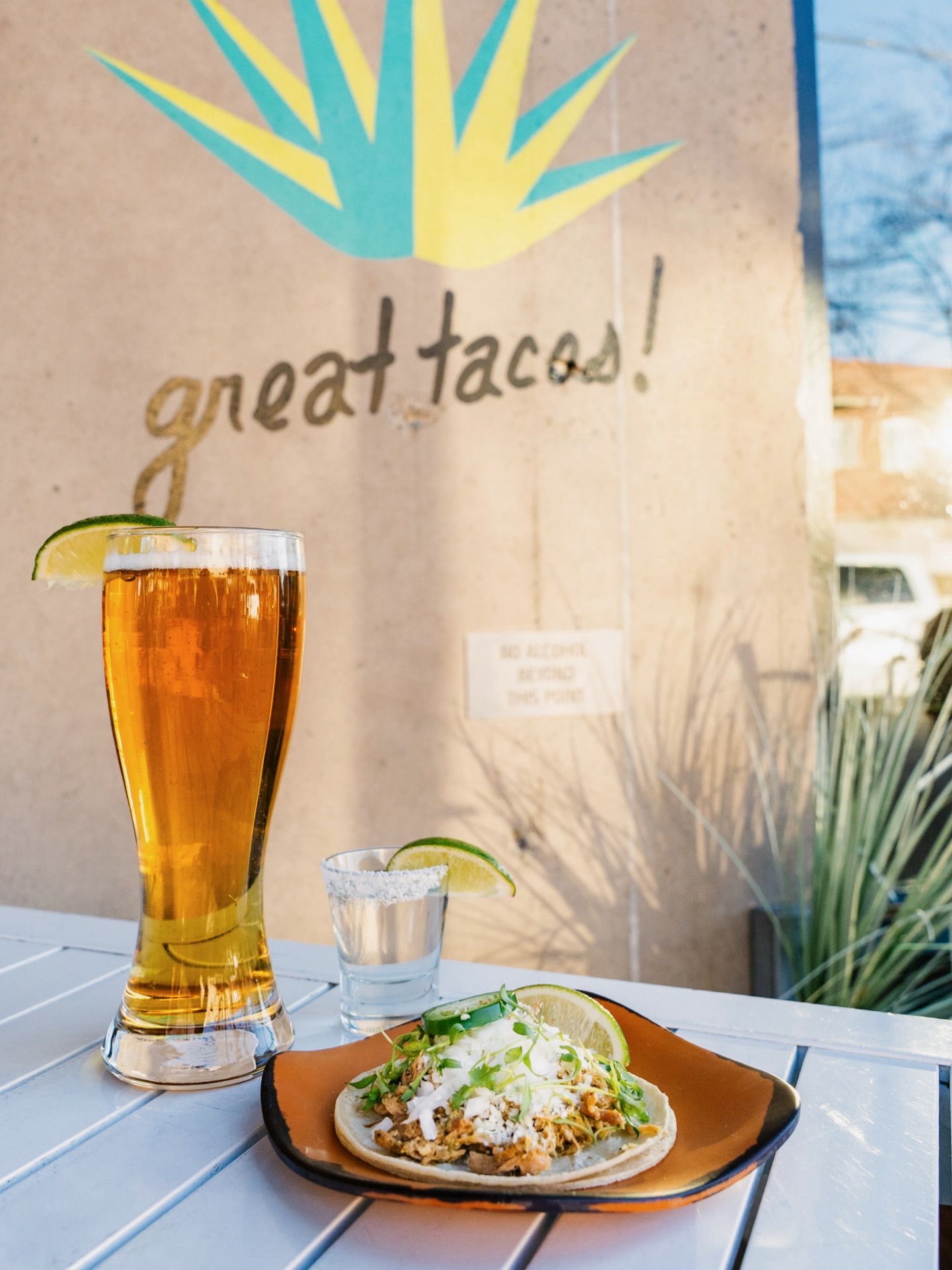 meet your new flavor obsession 🌮our drunken chicken taco is rich, creamy, and perfectly spice....