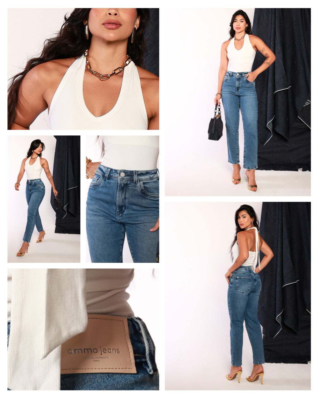 O BÁSICO QUE IMPRESSIONA
Tem look que não precisa de esforço, só de escolha certa. O body em tom neutro valoriza o colo e traz sofisticação imediata, enquanto o jeans de modelagem impecável desenha o corpo com naturalidade.
É aquele combo que funciona sempre:
simples, elegante e extremamente versátil.
Do salto ao casual, ele acompanha seu ritmo sem perder presença. Aquele essencial nada óbvio que transforma o dia a dia em produção de destaque.
Garanta o seu no link da bio.
#AmmoJeans