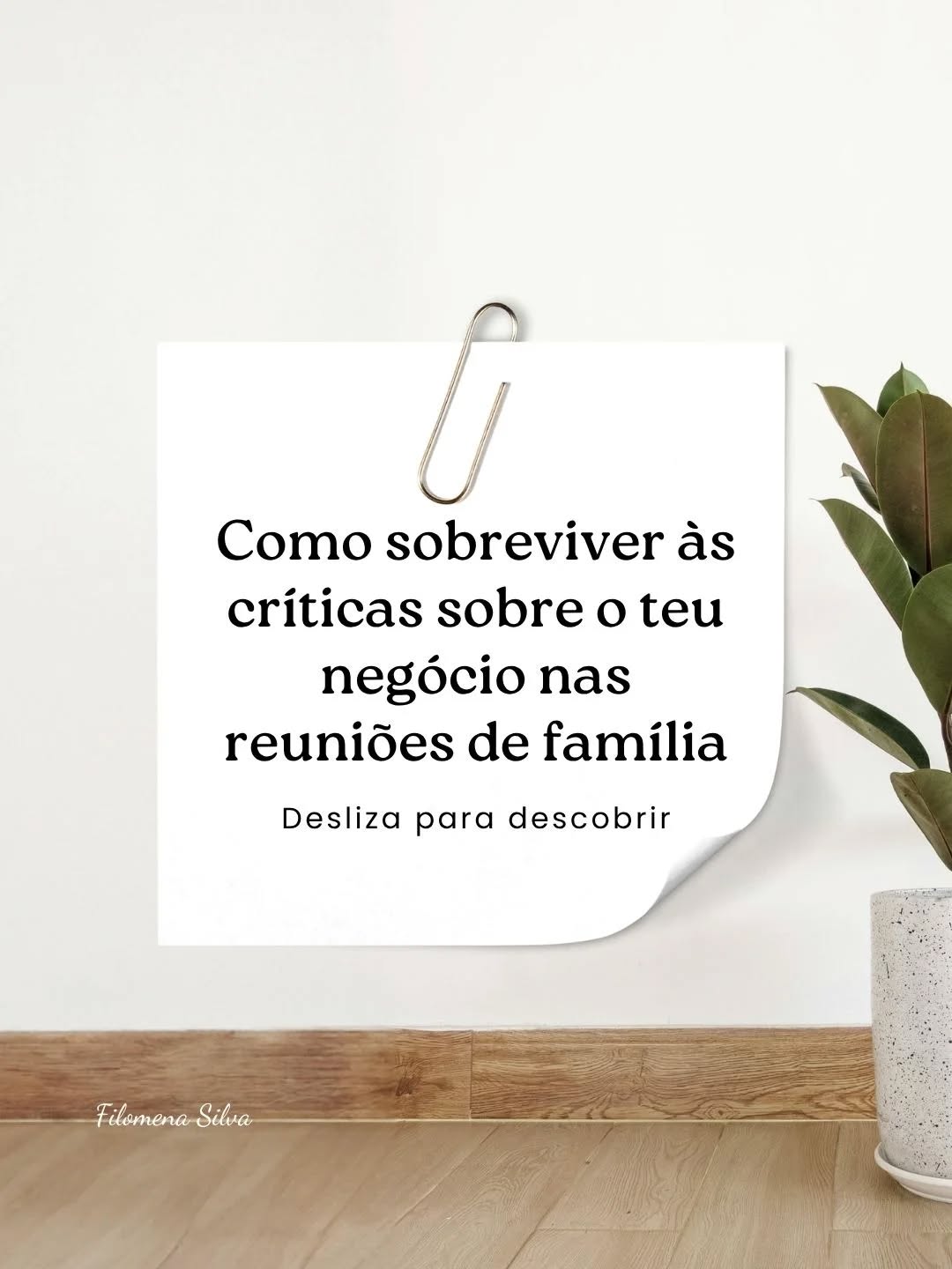A maioria das críticas não construtivas são trazidas, quase sempre, por quem nunca empreendeu e nunca se atreveu a sair da sua zona de conforto para tentar fazer algo diferente.
Há uma leve tendência para descredibilizar o processo do empreendedorismo, associando a estabilidade e a segurança somente a um trabalho por conta de outrem.
É natural. Principalmente para quem nunca se viu diante de outras possibilidades, ou até tentou e desistiu ao primeiro percalço.
Empreender não é um caminho fácil. Exige coragem, disciplina, e obriga a uma capacidade de adaptação e resiliência que poucos possuem à partida.
Se és alguém que procura empreender, quer seja para obter uma fonte extra de rendimento, ou para planear uma transição de carreira, lembra-te que as críticas dos outros têm na raiz o medo. O mesmo medo que, por vezes, te trava. Rodeia-te daqueles que te incentivam e apoiam, mesmo que não entendam muito bem o que estás a tentar fazer.
Se és familiar, não coloques em causa o esforço que alguém está a fazer para ter uma vida melhor a fazer alguma coisa que gosta de fazer. Não fazes ideia de qual é o momento que essa pessoa está a viver internamente. E o que pode parecer um simples comentário inofensivo para ti, pode ferir a outra pessoa por dentro.
Páscoa Feliz! 💛