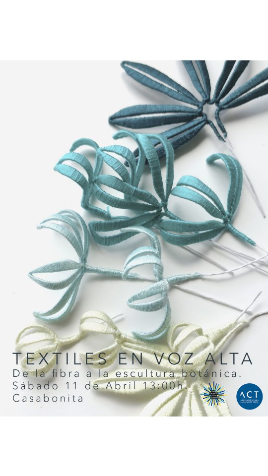 Tres lenguajes, una misma materia.
En el marco de los Días Europeos de la Artesanía y el encuentro "Textiles en voz alta" @actcreaciontextil , he diseñado un espacio donde podréis presenciar la transformación del textil en flor.
Un recorrido inmersivo a través de tres disciplinas:
El Savoir-Faire del modelado de Alta Costura.
La geometría del Tsumami Zaiku (つまみ細工).
La arquitectura textil del Chanhua (缠花) .
¿Nos vemos alrededor de la mesa del taller? Será un placer compartir la pausa y el rigor de estos oficios con vosotras. 👇
Sábado 11 a las 13:00h
📍 Casabonita (Madrid Design District).
Calle Alejandro Morán8, local2, 28025 Madrid.
Cerca de Metro Oporto, Carabanchel.
🔗 Todos los detalles de esta experiencia inmersiva en el enlace de mi biografía.
#diaseuropeosdelaartesania @fundesarte @eca.crafts @oficioyarte
#altaartesaniaespañola #silkflower