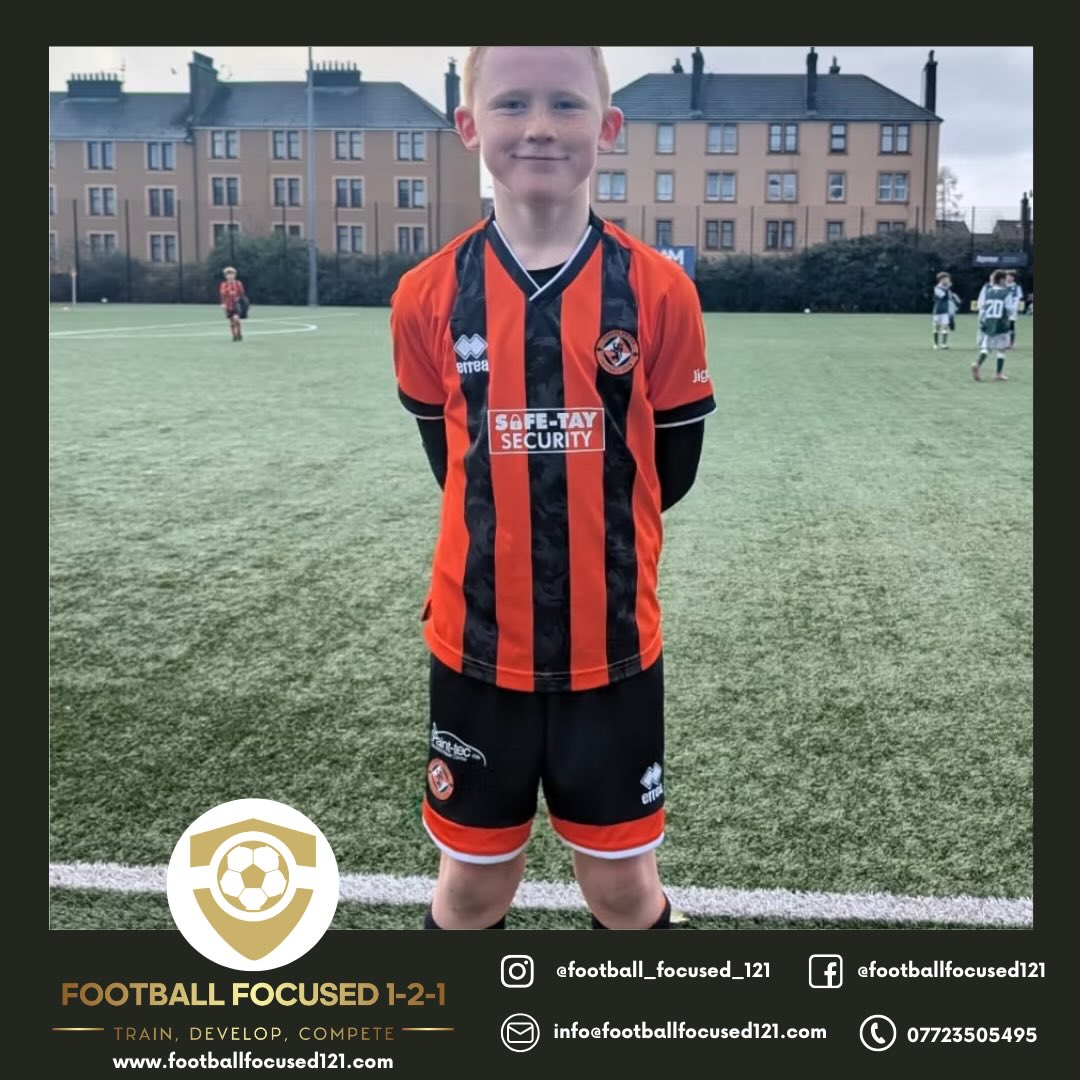 Player Showcase 💫
Recognising our clients efforts. @aaronsinclair_2016 has been working extremely hard recently in our 1-2-1 and group sessions.
Having worked with all of our coaches, the progress we are seeing is fantastic and even better it’s being transferred into the game.
Keep pushing on young man 👏
@dundee_united_fc_
Term 3 has opened so if your wanting a regular slot get in touch 📞
📧 - info@footballfocused121.com
#footballfocused121 #coaching #football
