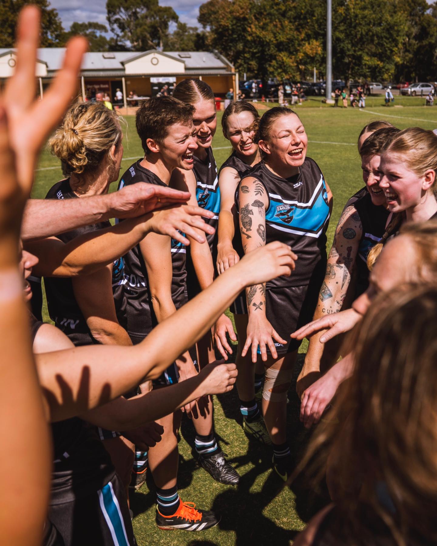 HISTORY MADE! 🙌
So incredibly proud of this remarkable team, they have put in more effort than anyone just to play the game they love. Effort that should never have been required. The journey to get to this day and this match has been like none other and this team deserves nothing but the best. It was amazing to witness the @wedgetailedeagles get to run into the oval as their own club, and my god did they put a statement down with a fantastic win on depute 🤟
I certainly can’t wait to capture more of these brilliant humans in action this season 😁