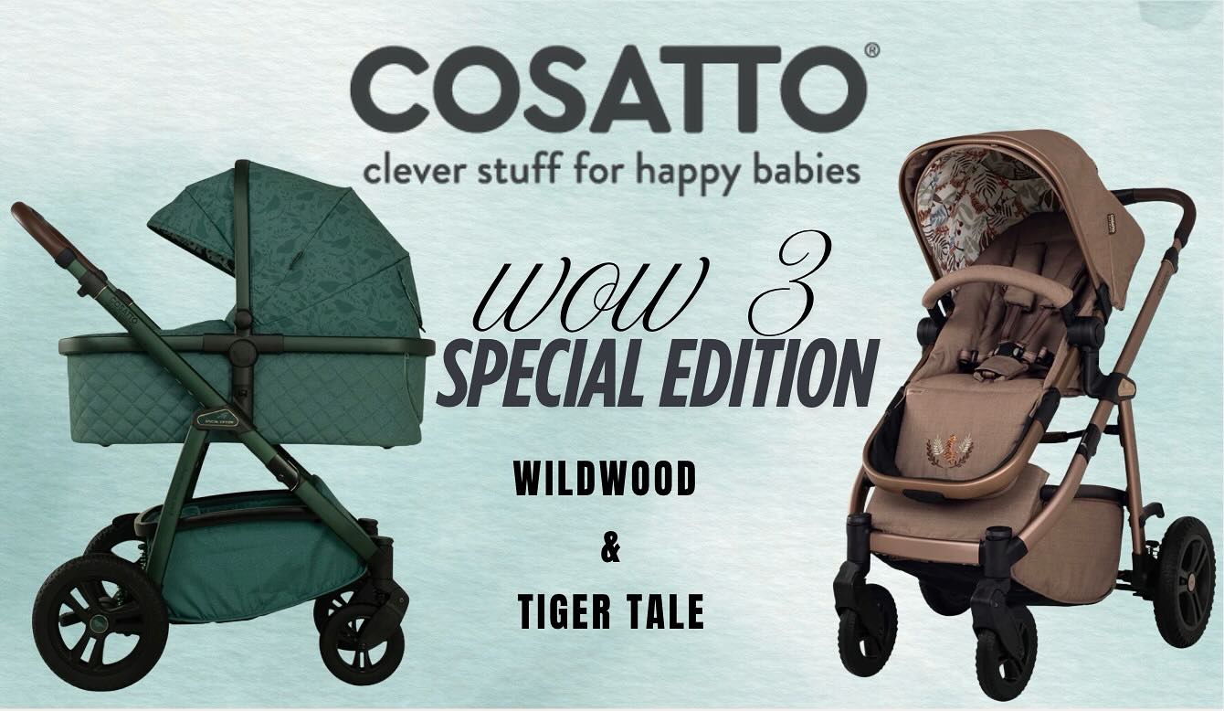 Introducing the Cosatto Wow 3 in Tiger Tale🐅 and Wildwood🕊️
Head in store to view👀 @cosatto