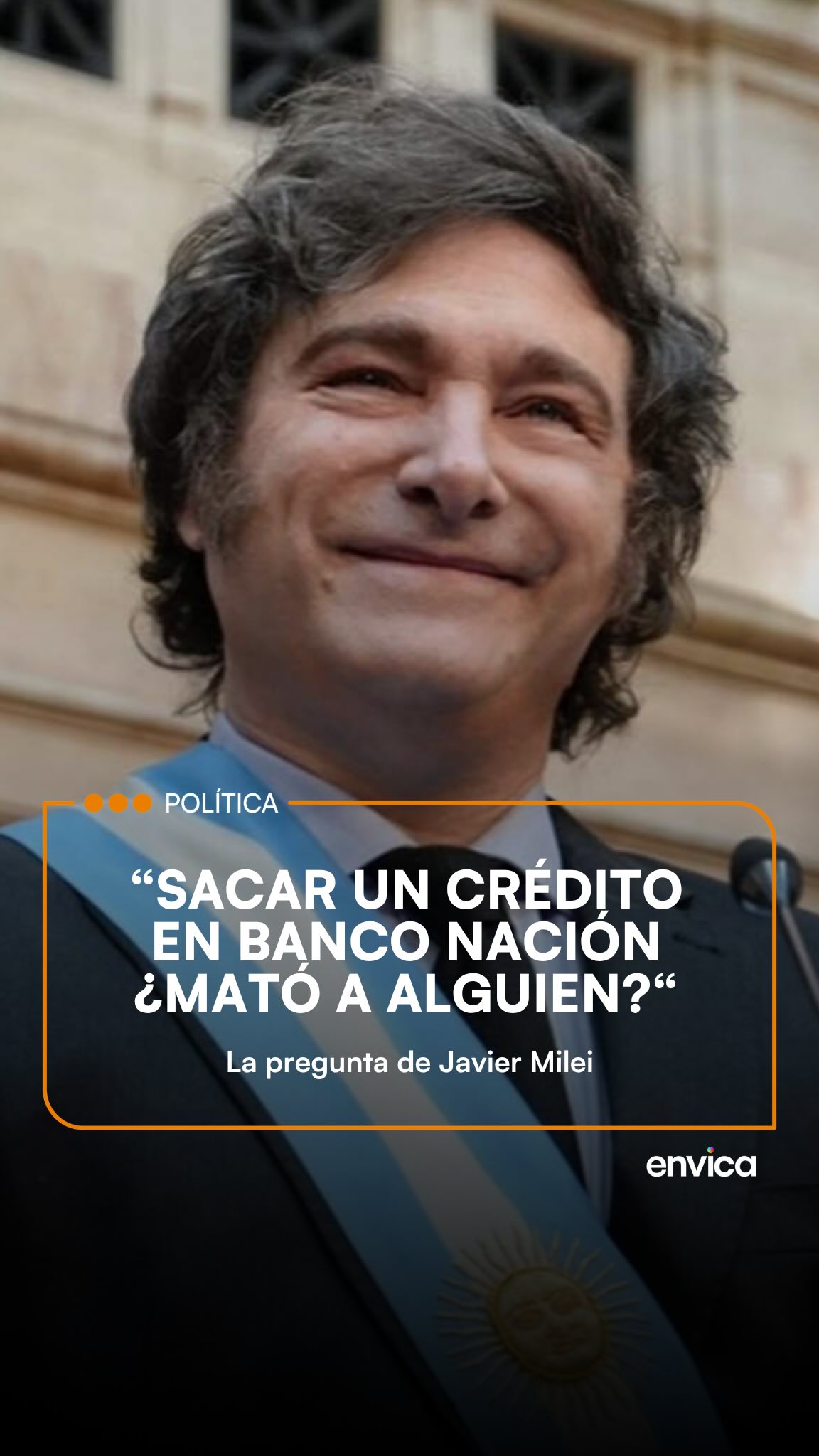 ¿MATÓ A ALGUIEN? La pregunta de Milei sobre los créditos de Banco Nación 🛑
-
#argentina #milei #gobierno