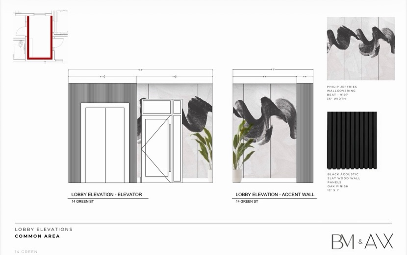 Mapping out lobby designs for @alaiabrookline ✨
Fun, modern, unique common spaces to pair with the high-level aesthetic of each condo! #moderndesign #uniquedesign #newconstruction #moderncondo #lobbydesign