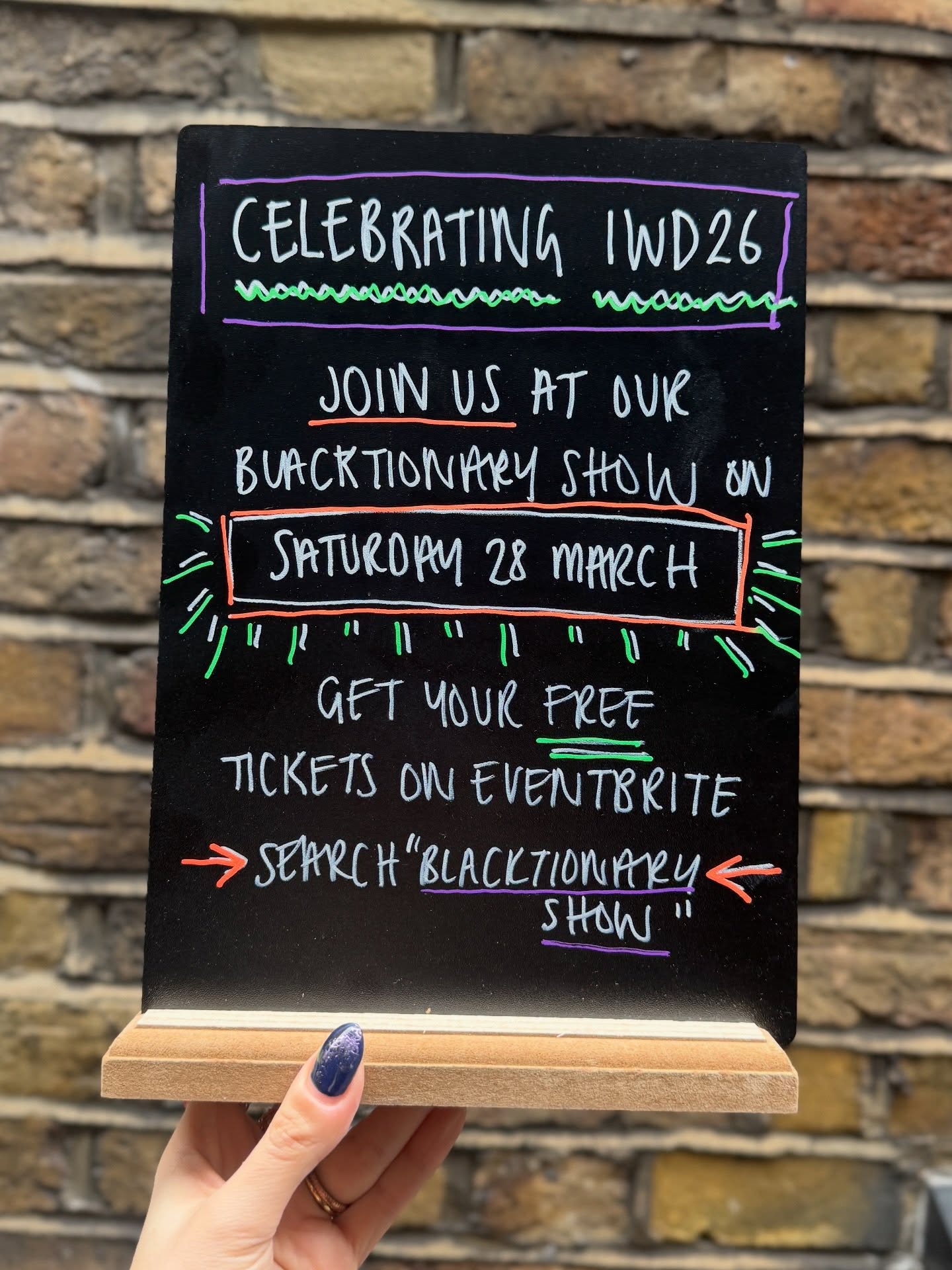 Want to celebrate with us at our next Blacktionary Show? Join us this Saturday 28 March in central London - comment INVITE and we’ll DM you the details 🌟
Come ready to learn, laugh, and be uplifted as words come alive through storytelling, and shared community energy. Whether you’re passionate about culture, curious about the power of language, or simply looking for an event that celebrates identity and connection, this is a space for you.
Bring your friends, your family, your colleagues and your curiosity - everyone is welcome.
#Blacktionary #eventbritetickets #londonevent #authorevent #bookcommunity