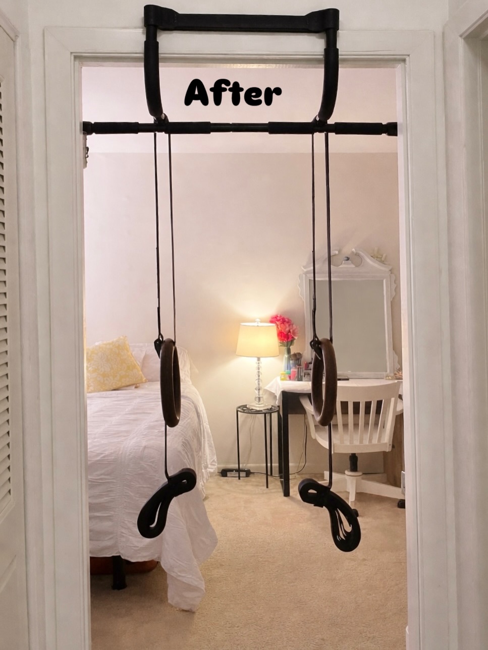 The owner wanted a temporary makeover with $100 as their spending money. So we took a trip down the second hand store.